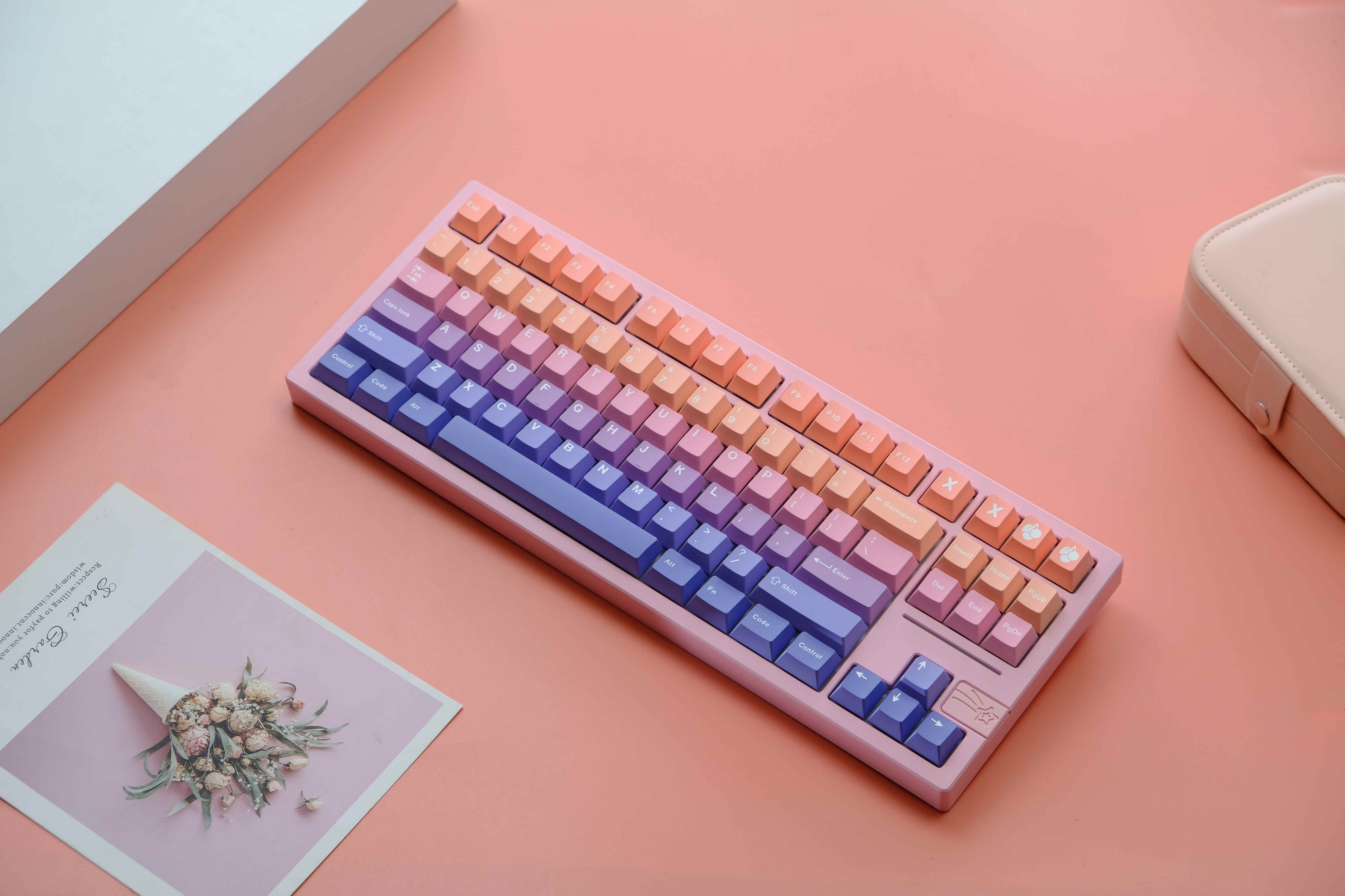 Gradient Dream PBT Keycaps
