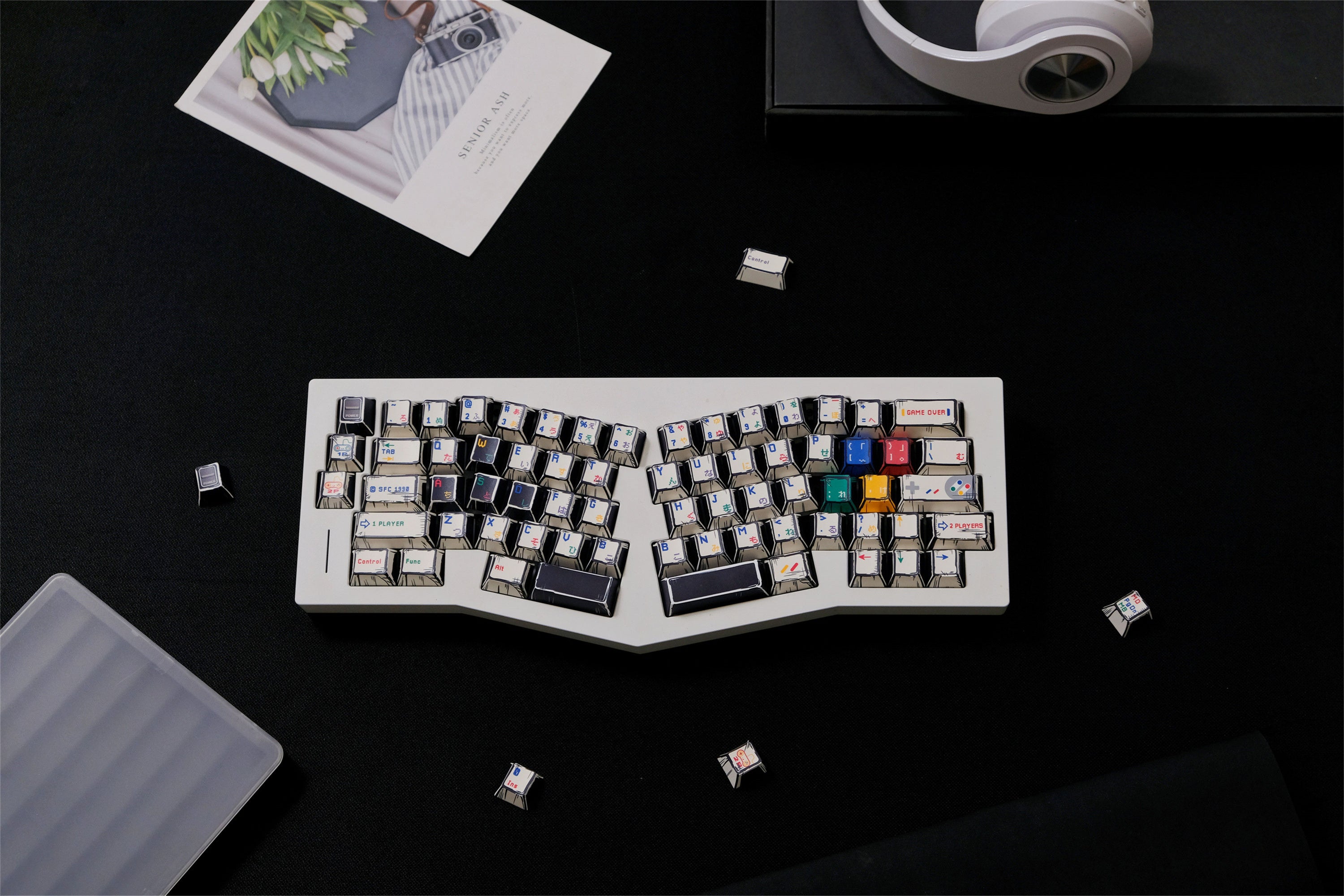 SFC 1990 Pixel Game Keycaps - Diykeycap