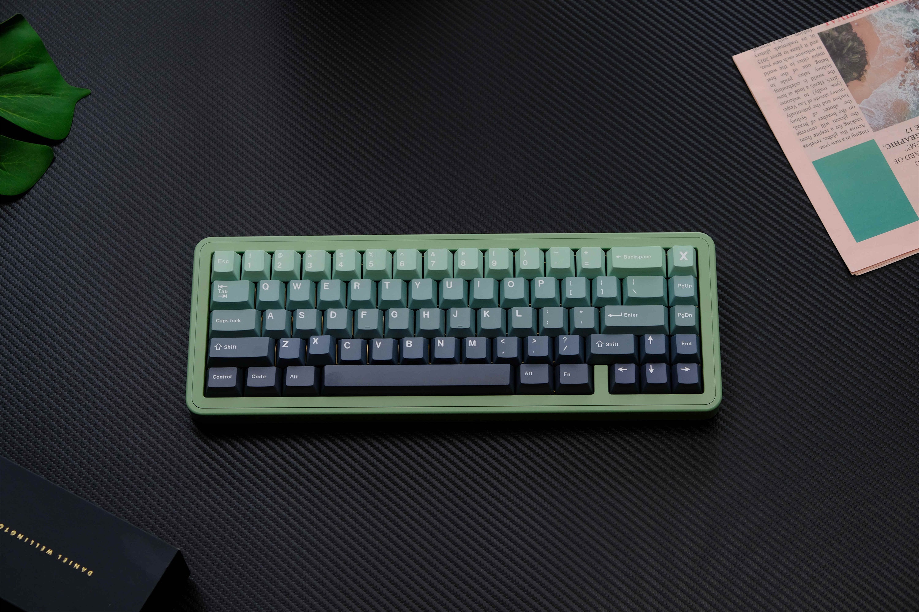 Gradient Botanical Garden PBT Keycaps