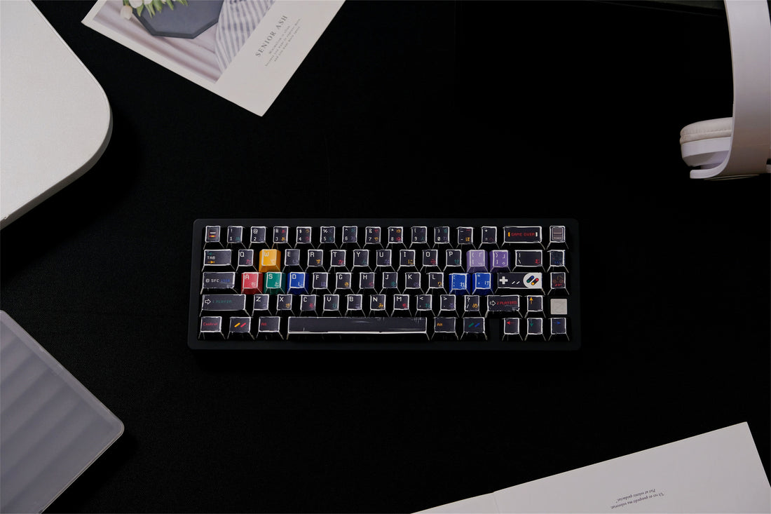 Smoky PBT keycaps - Diykeycap