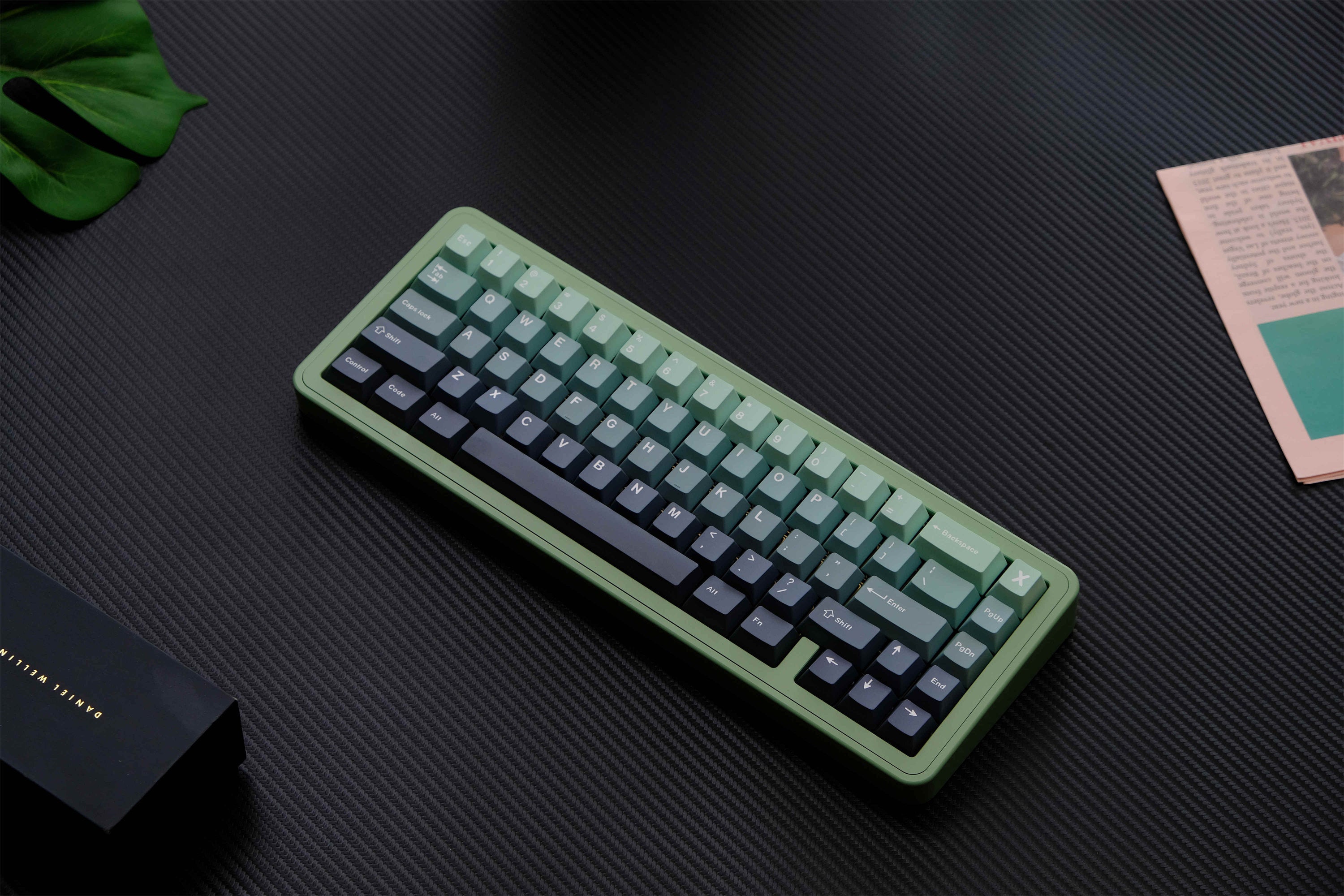 Gradient Botanical Garden PBT Keycaps