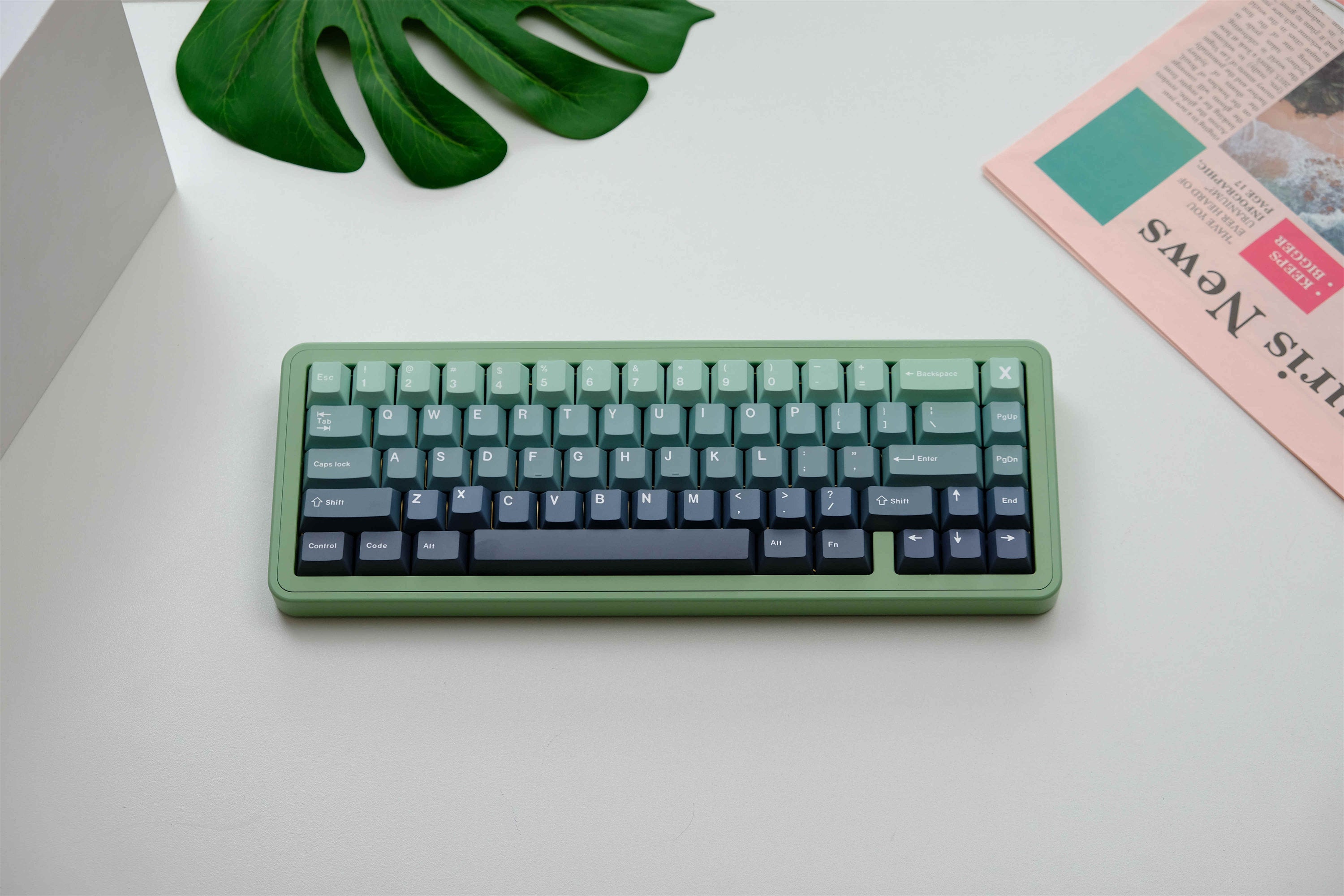 Gradient Botanical Garden PBT Keycaps
