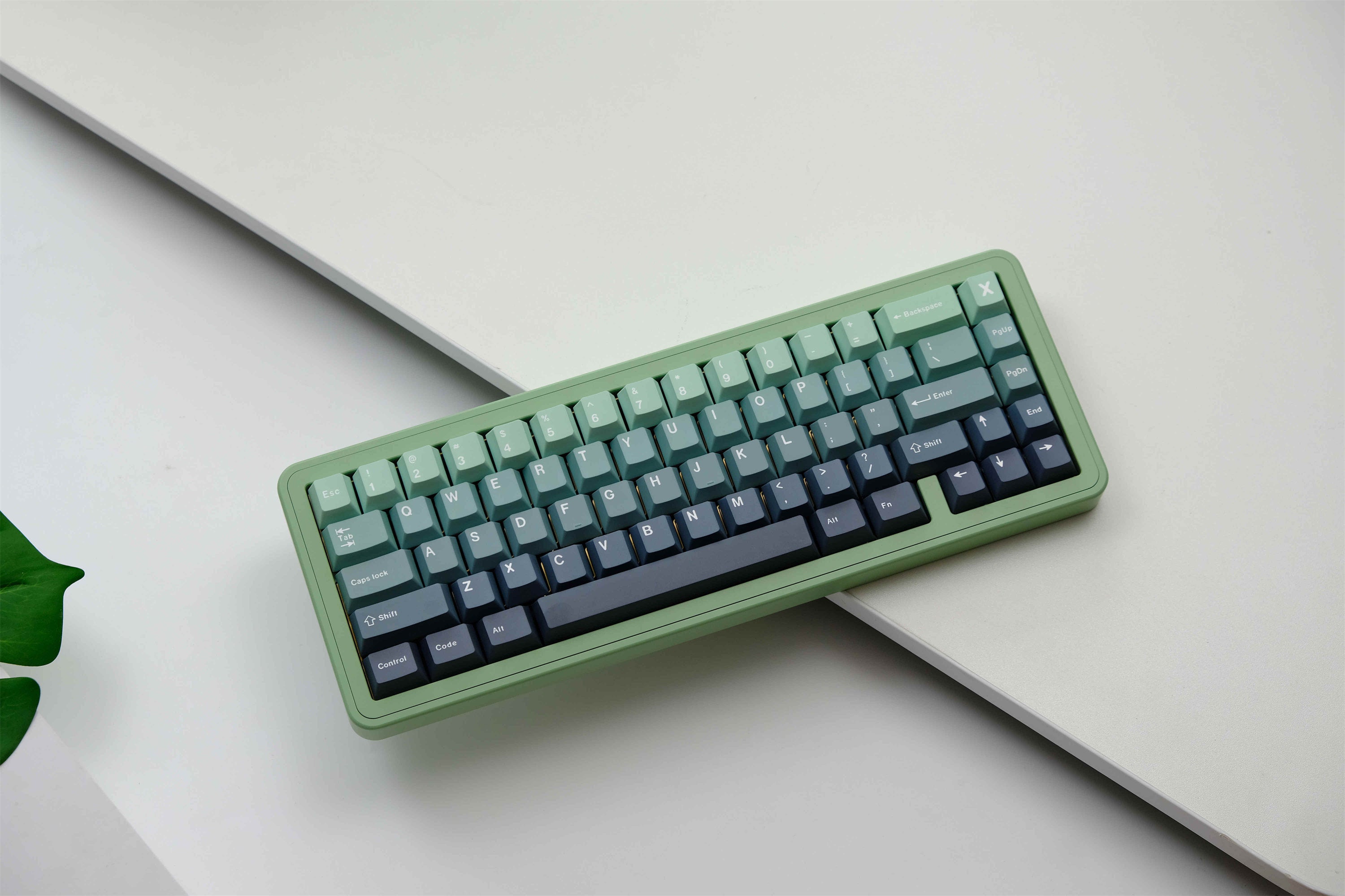 Gradient Botanical Garden PBT Keycaps