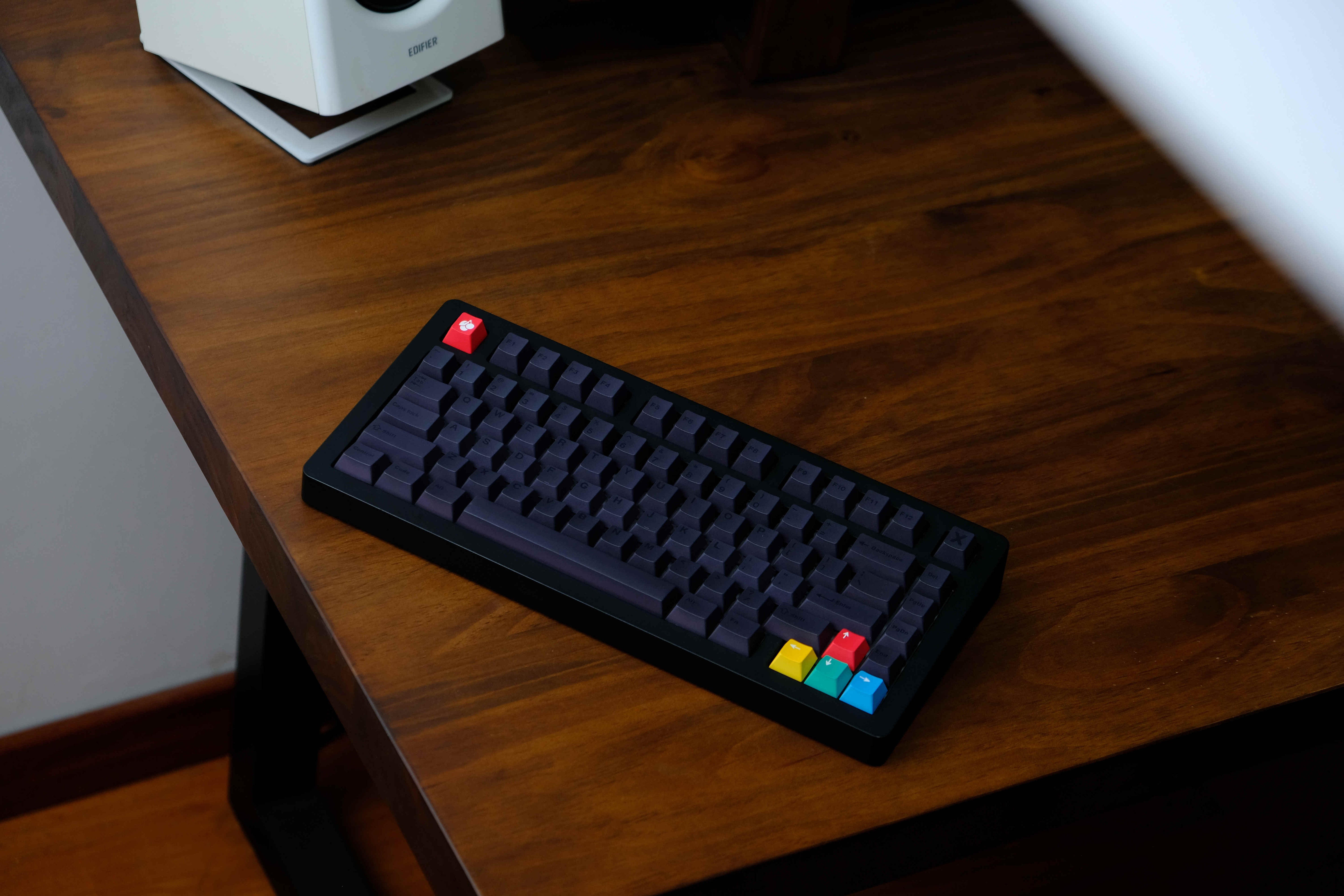 Stealth Black PBT keycaps