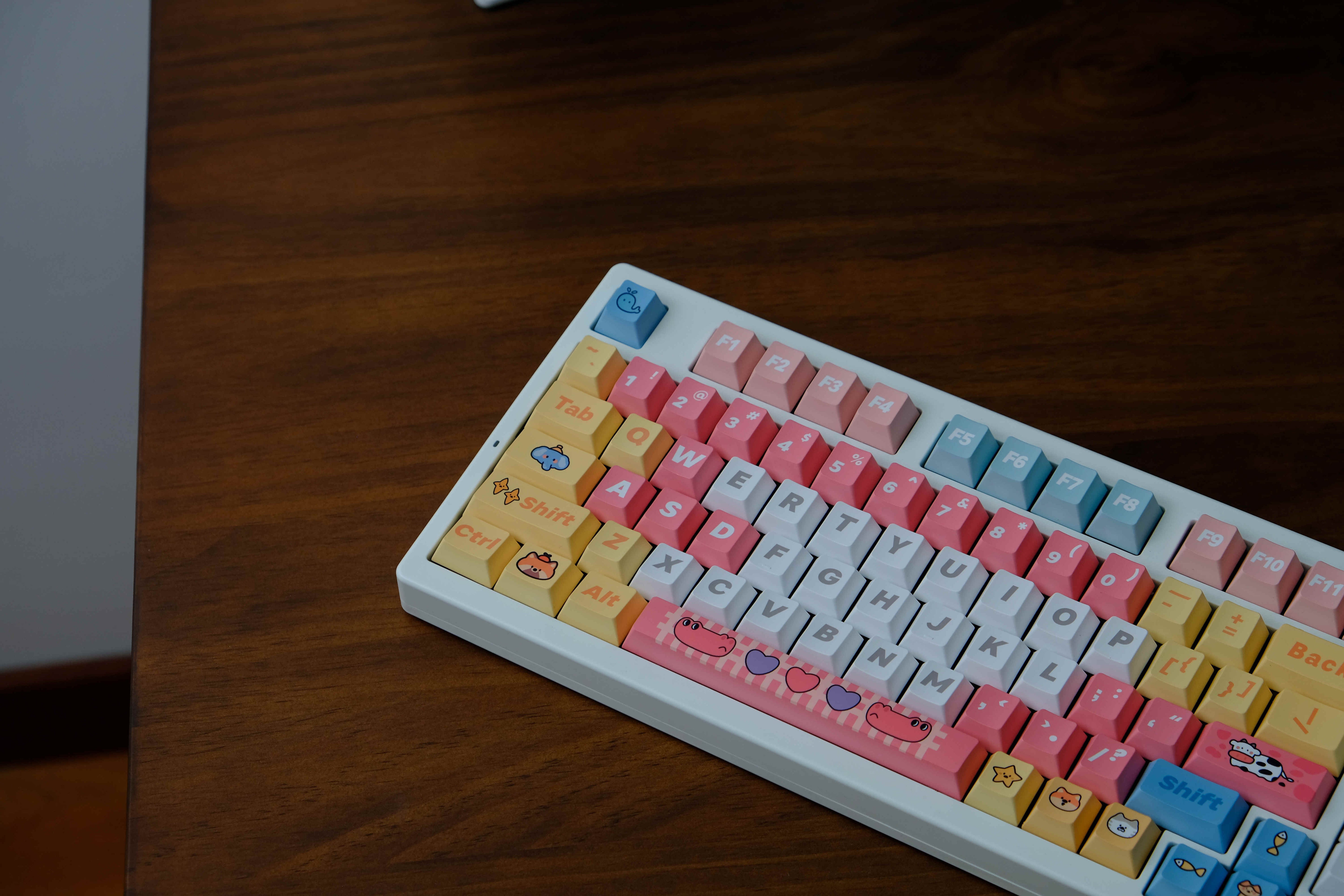 Zoo-style PBT keycaps