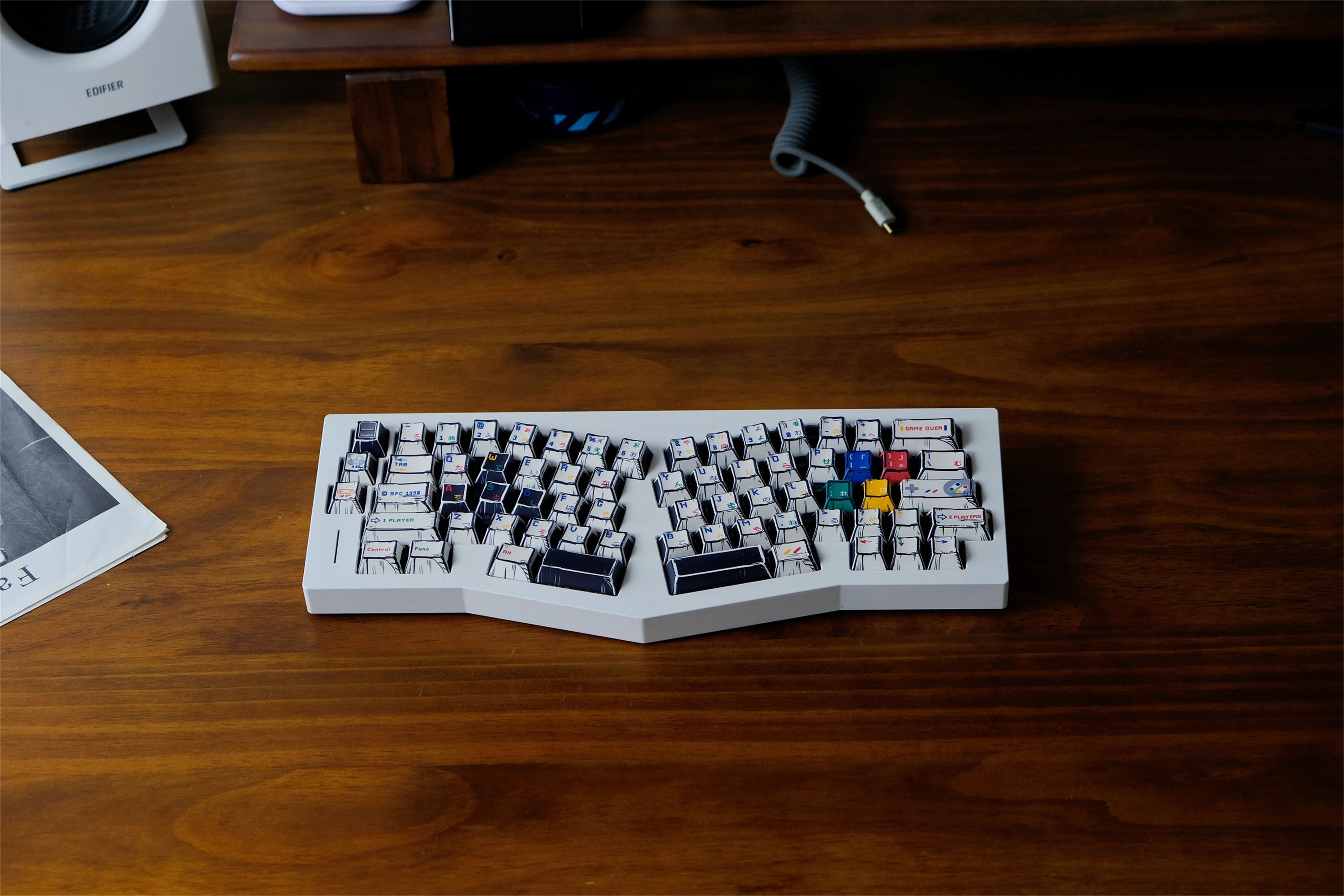 SFC 1990 Pixel Game Keycaps - Diykeycap