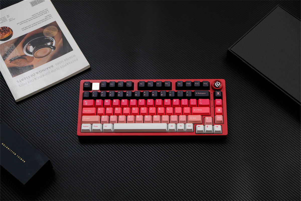 First Love Gradient PBT Keycaps - Diykeycap