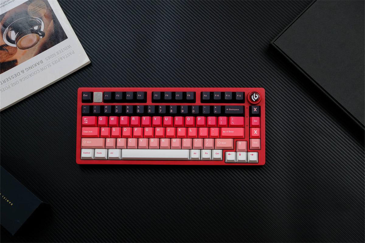First Love Gradient PBT Keycaps - Diykeycap
