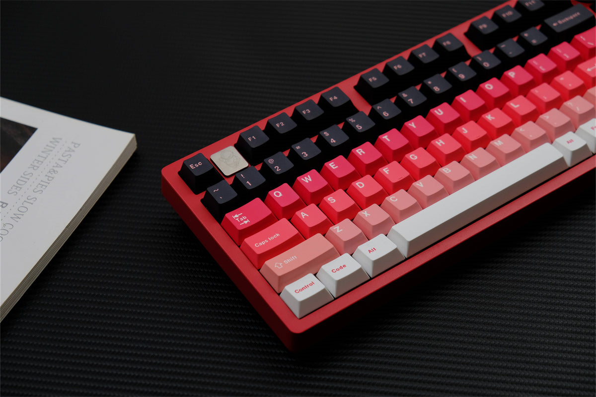 First Love Gradient PBT Keycaps - Diykeycap