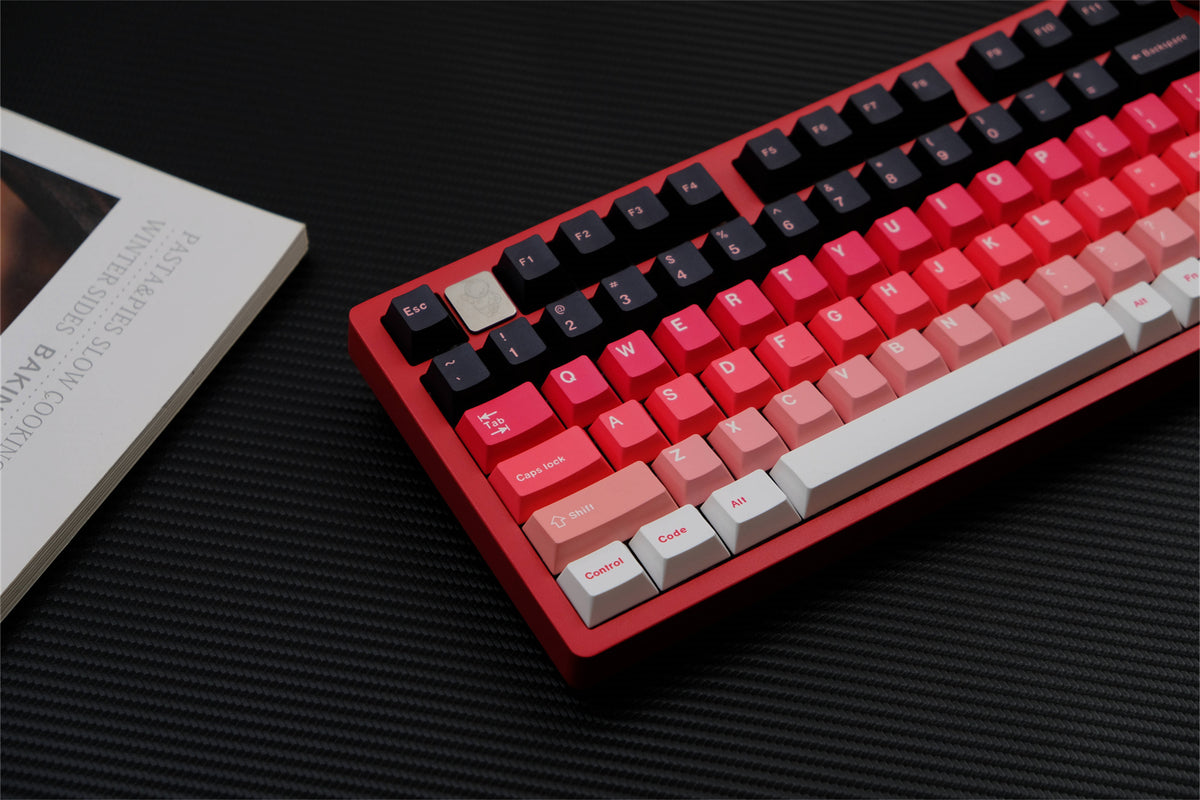 First Love Gradient PBT Keycaps - Diykeycap