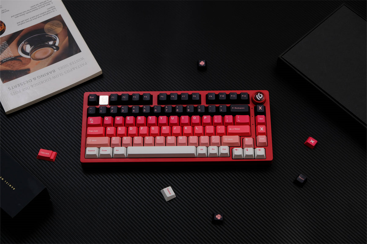 First Love Gradient PBT Keycaps - Diykeycap