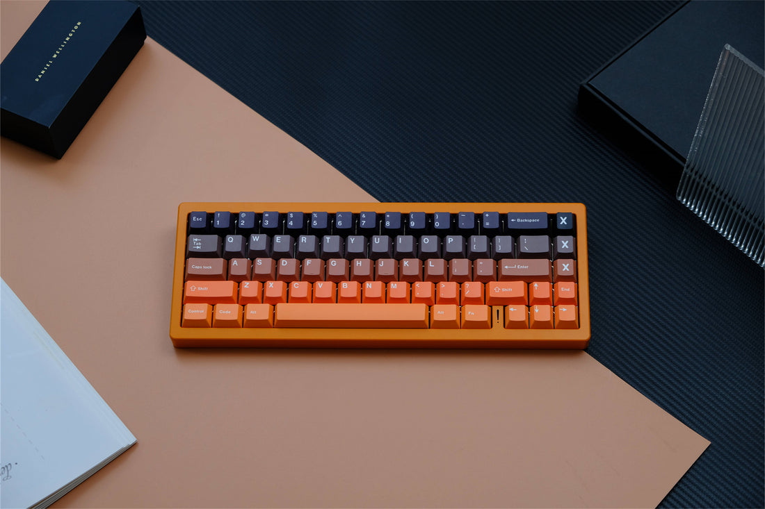 Sunrise Gradient PBT Keycaps - Diykeycap