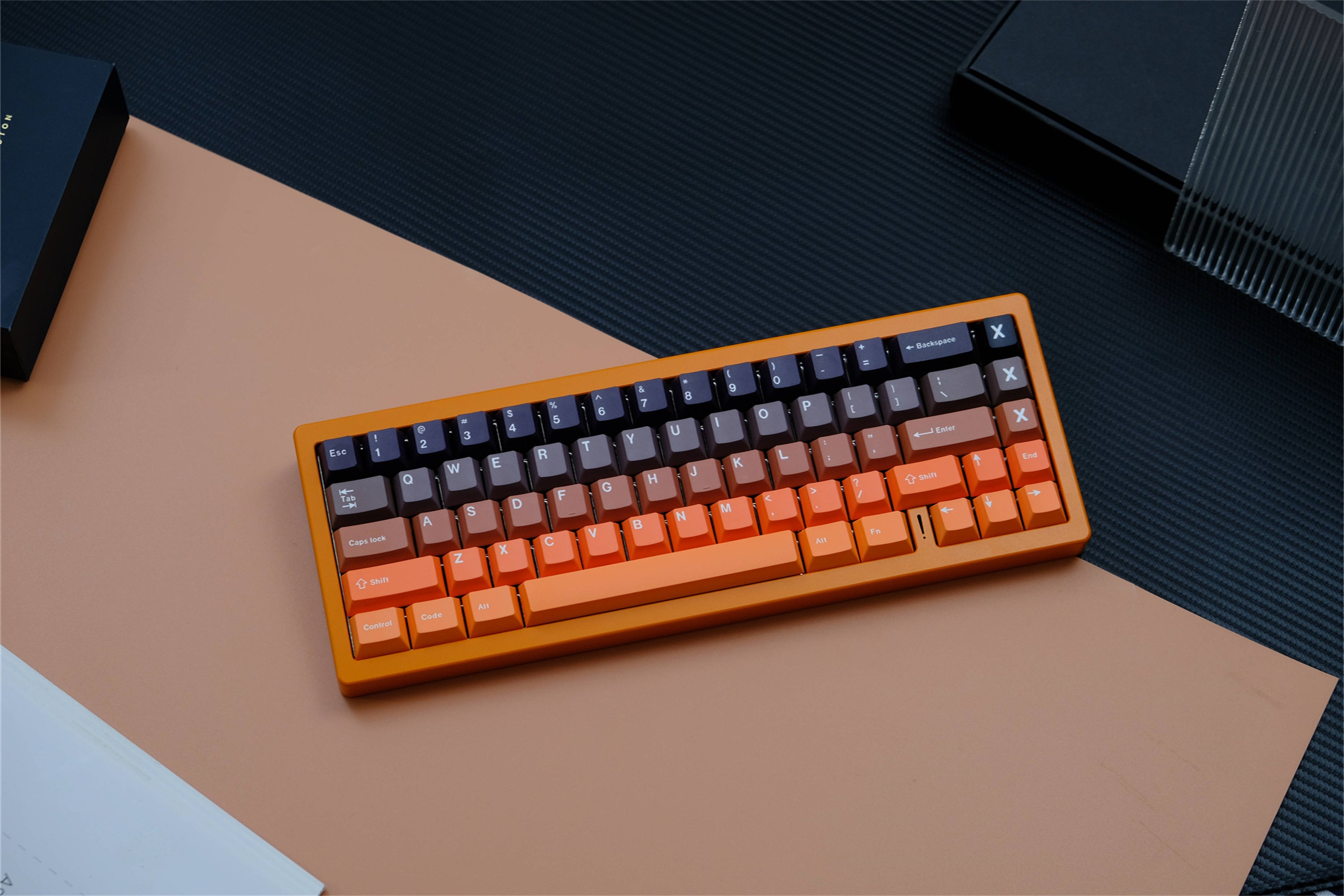 Sunrise Gradient PBT Keycaps