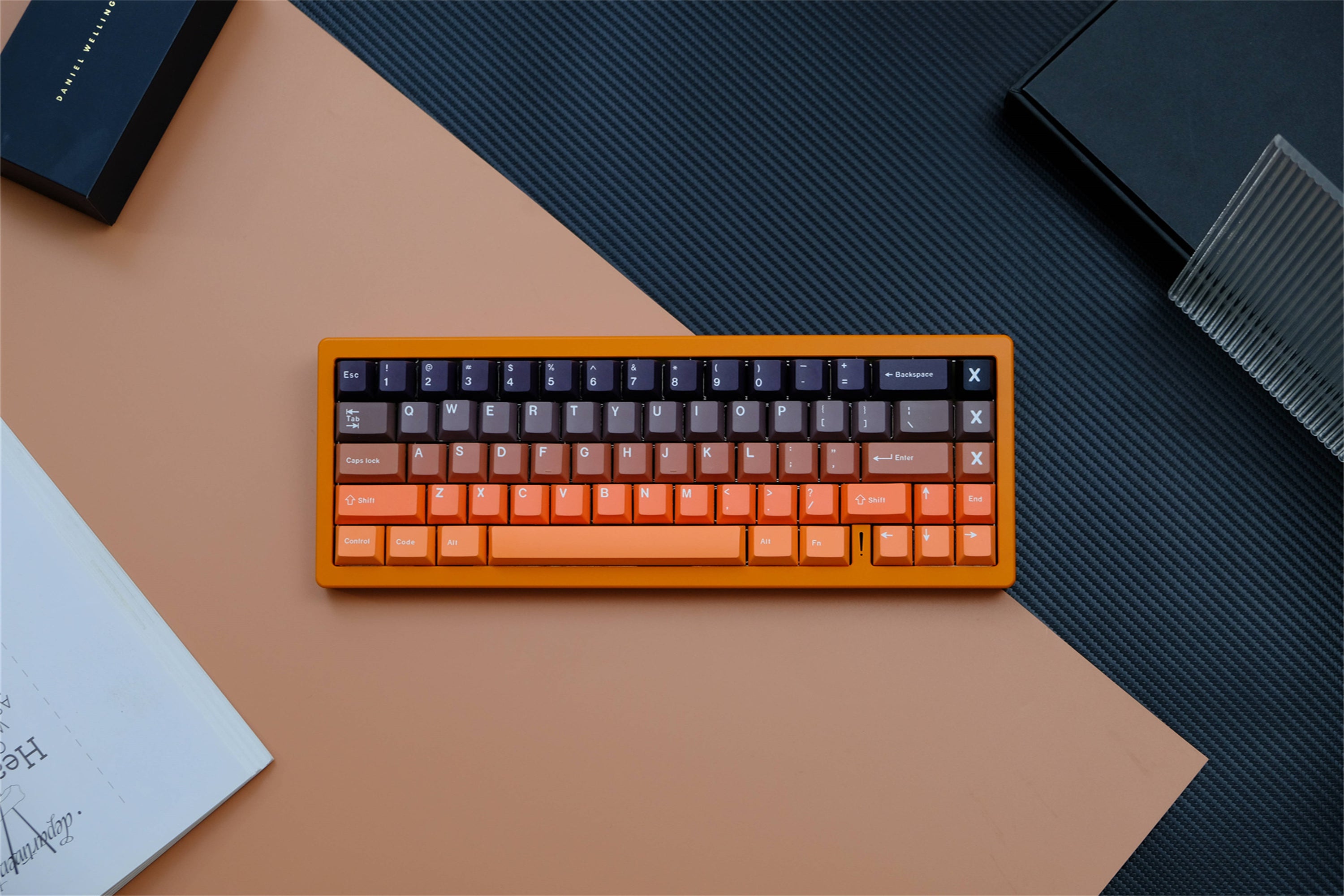 Sunrise Gradient PBT Keycaps