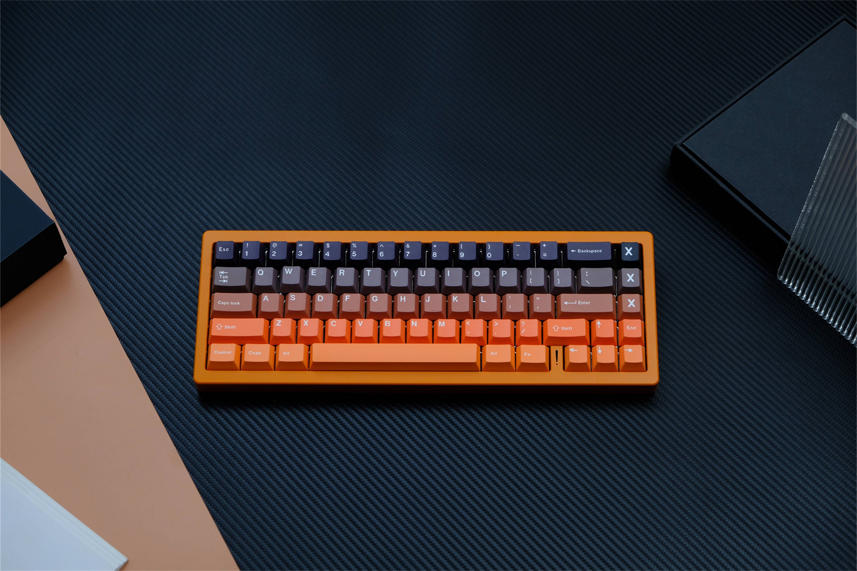 Sunrise Gradient PBT Keycaps