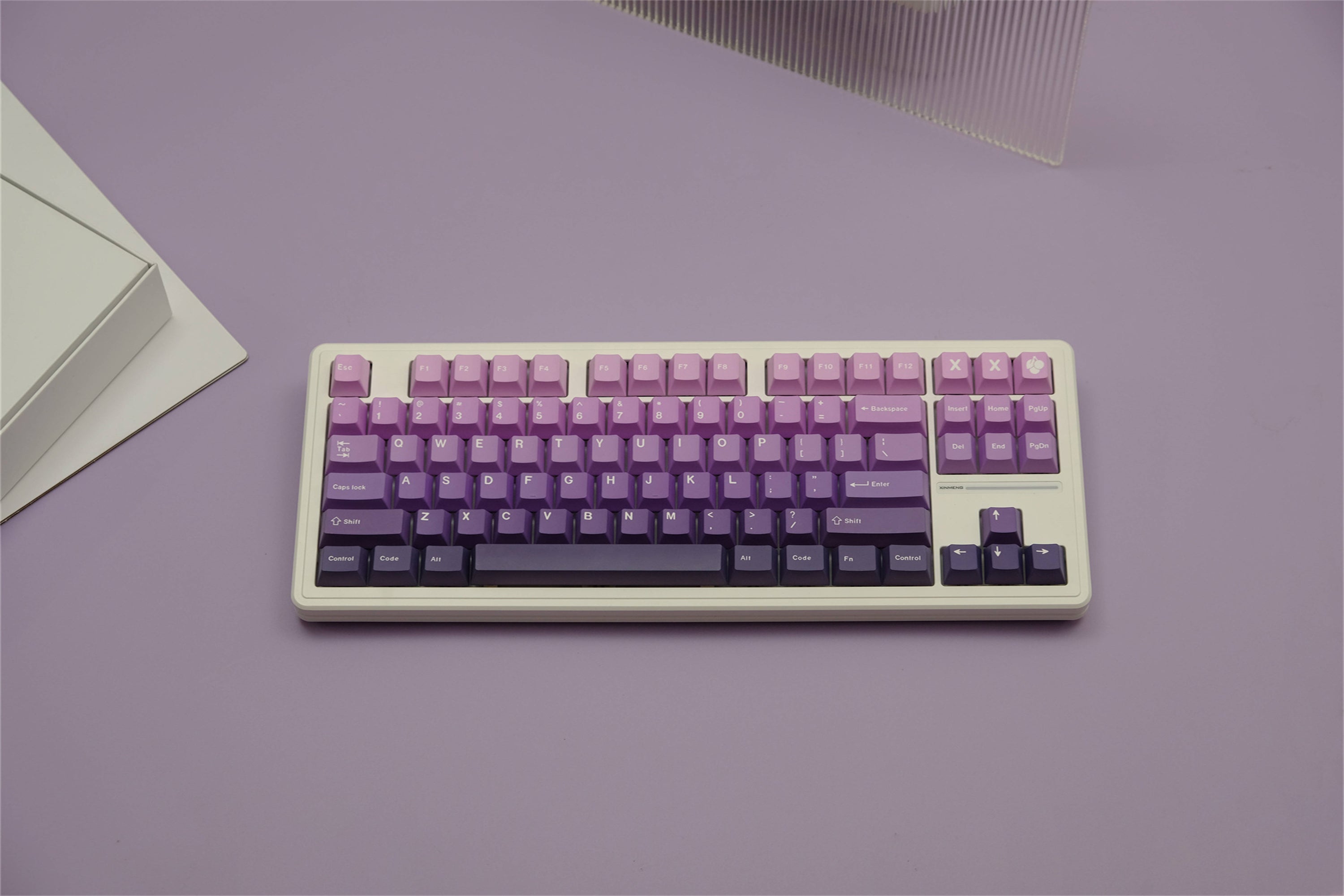 Violet Ombré PBT Keycaps