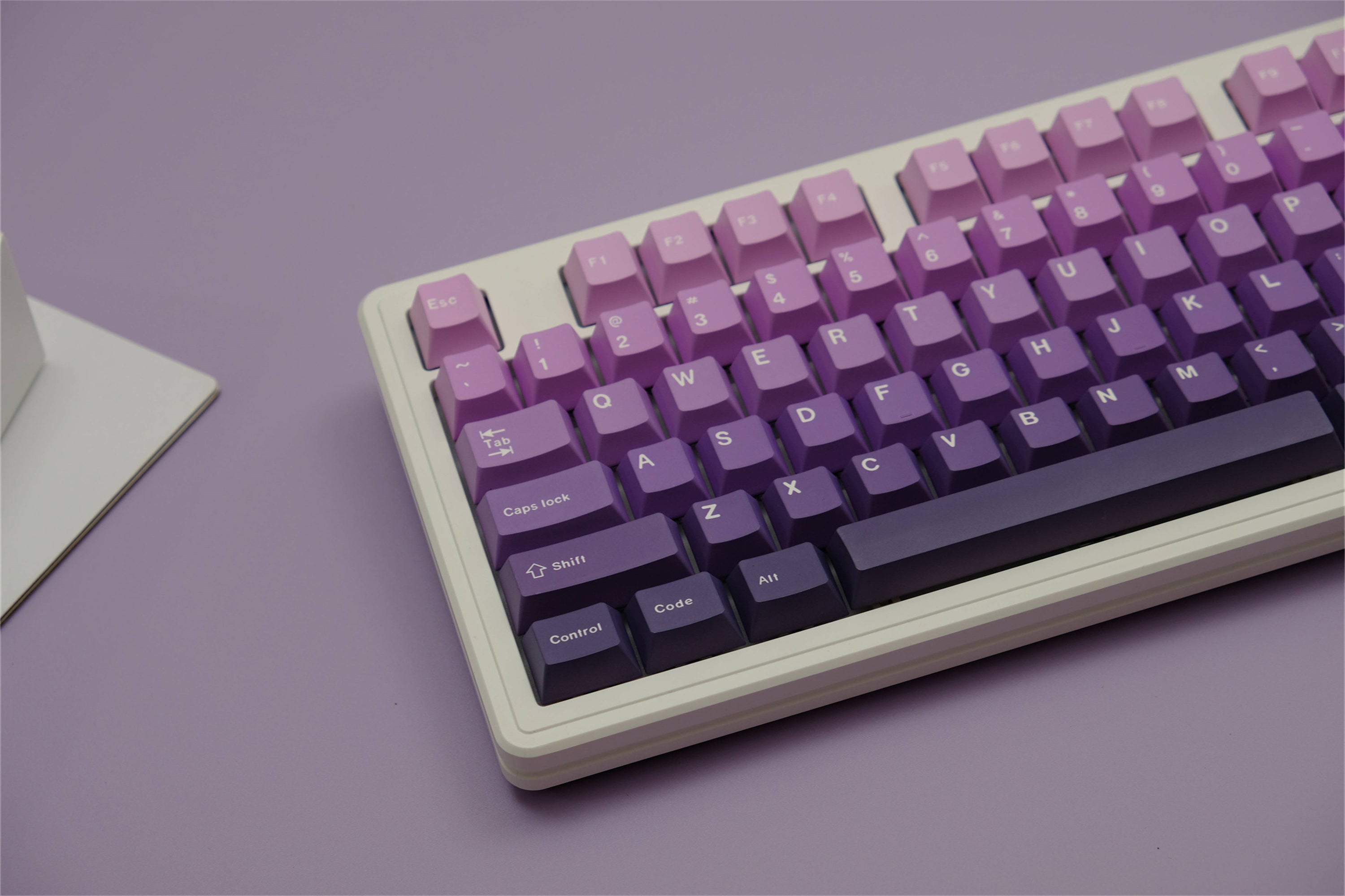 Violet Ombré PBT Keycaps
