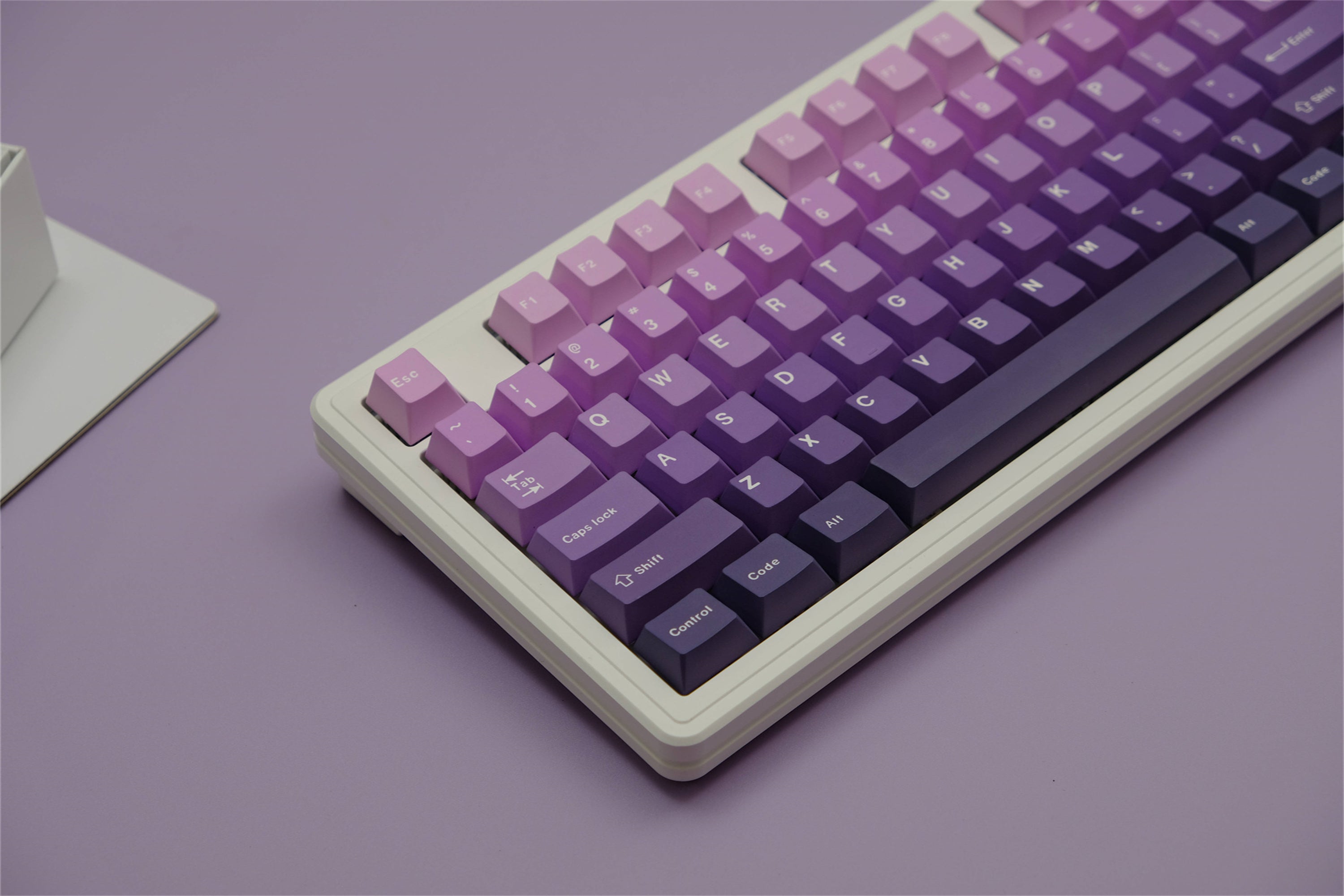Violet Ombré PBT Keycaps
