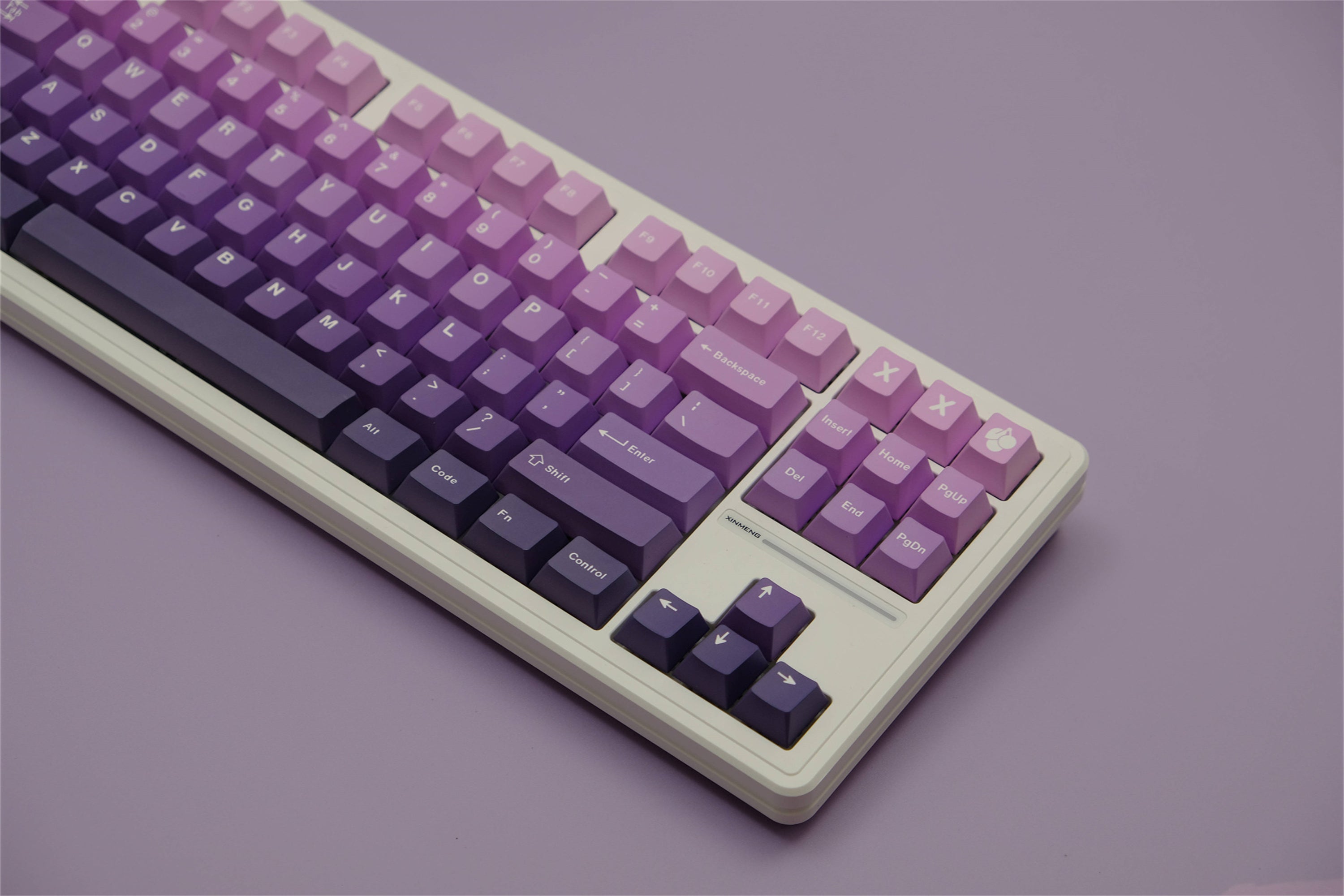 Violet Ombré PBT Keycaps