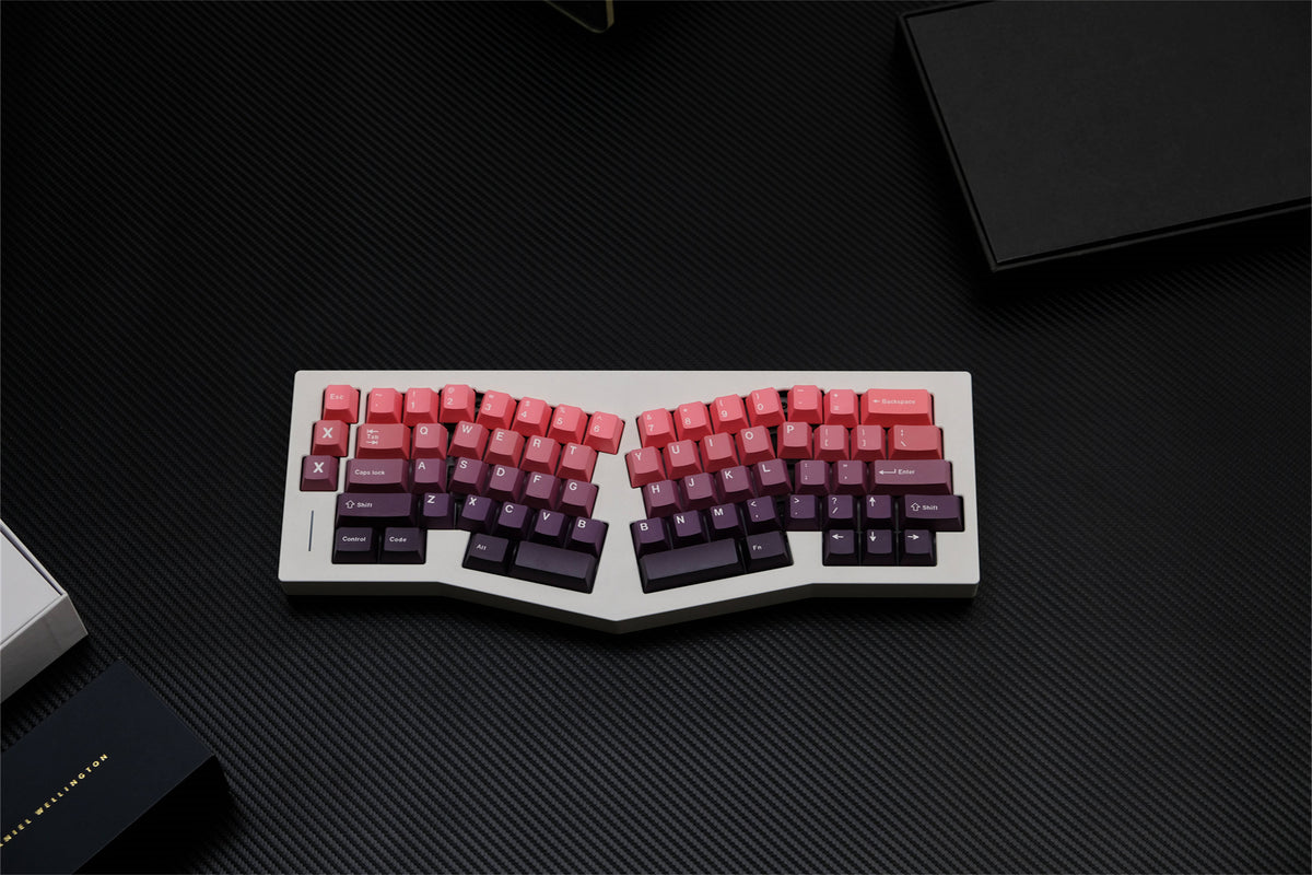 Adzuki Gradient PBT Keycaps - Diykeycap