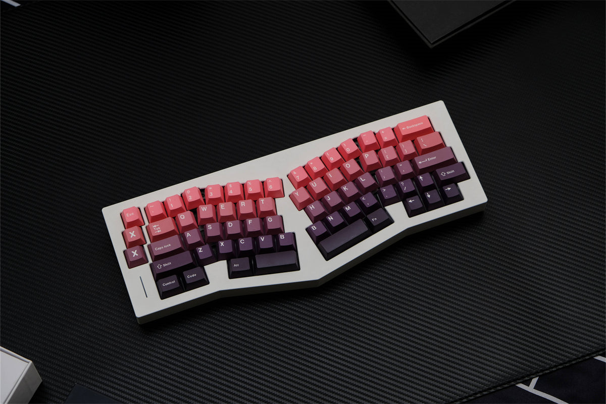 Adzuki Gradient PBT Keycaps - Diykeycap