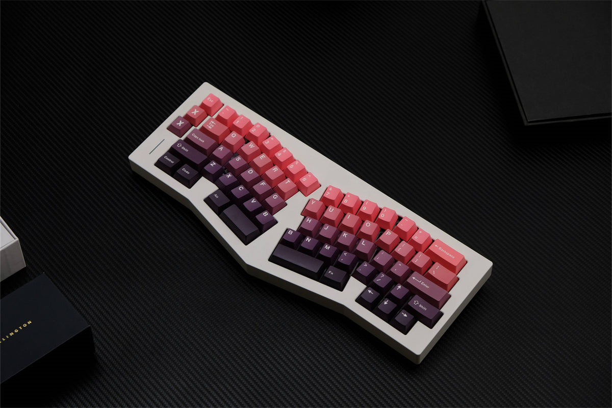 Adzuki Gradient PBT Keycaps - Diykeycap