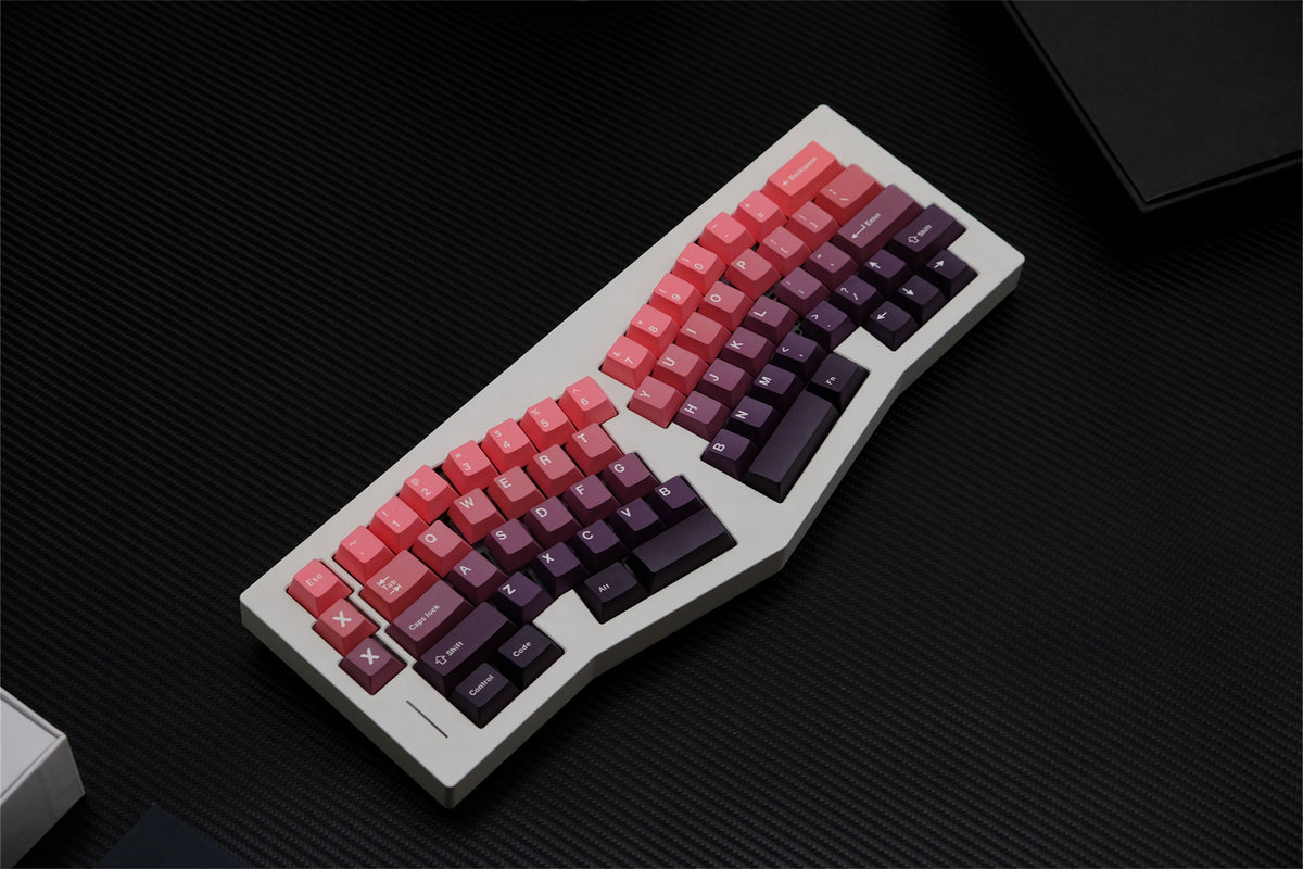 Adzuki Gradient PBT Keycaps - Diykeycap