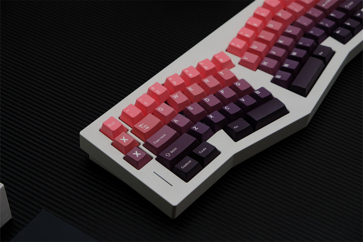 Adzuki Gradient PBT Keycaps - Diykeycap