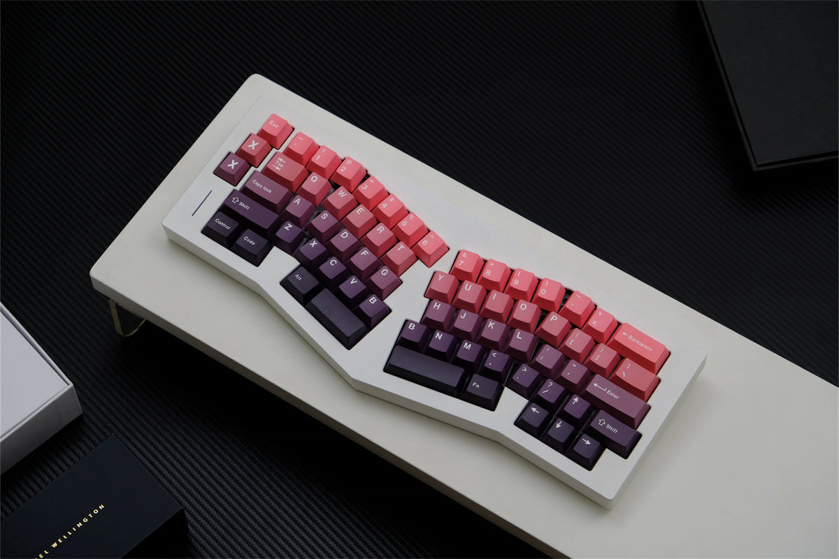 Adzuki Gradient PBT Keycaps - Diykeycap