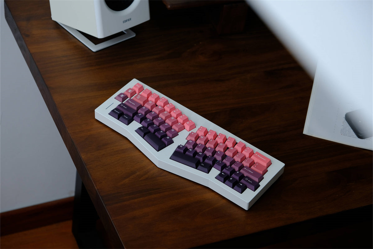 Adzuki Gradient PBT Keycaps - Diykeycap