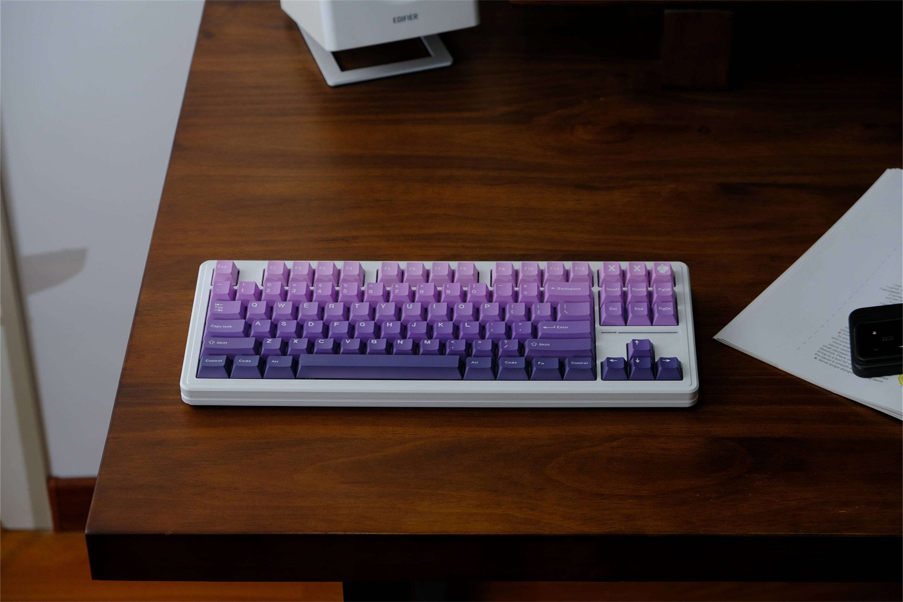 Violet Ombré PBT Keycaps