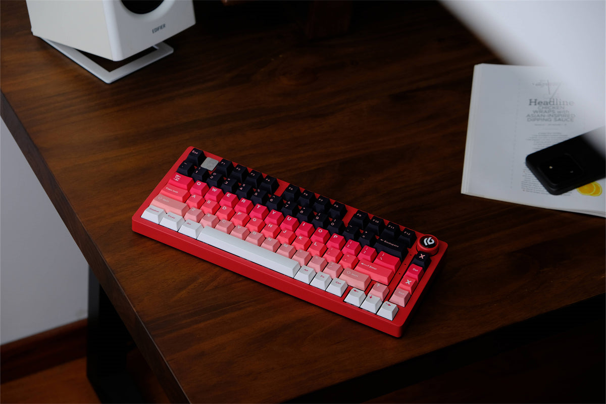 First Love Gradient PBT Keycaps - Diykeycap