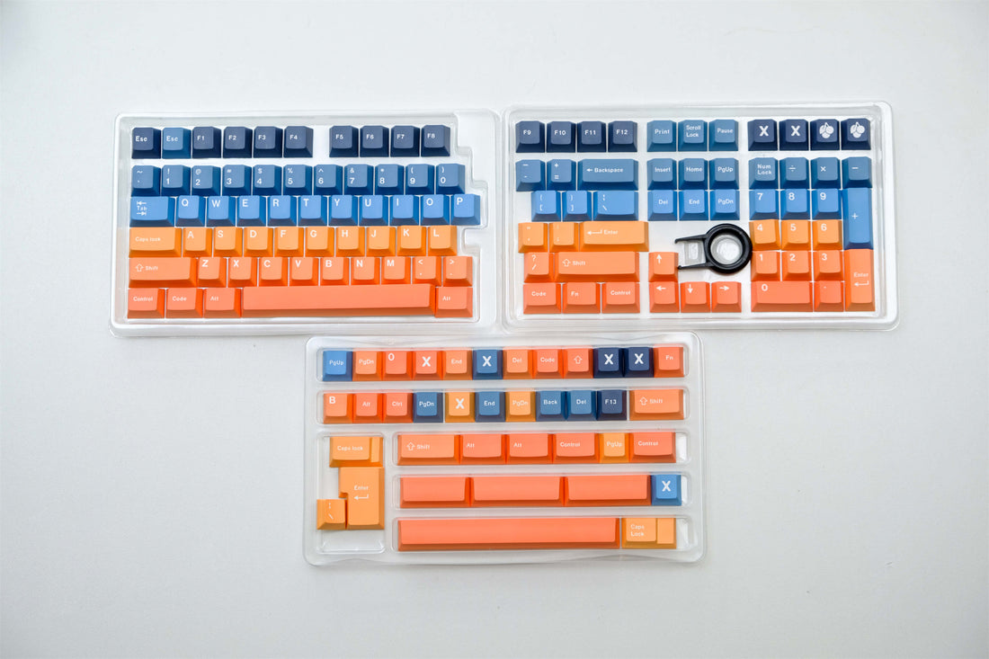 Skyline Gradient PBT Keycaps - Diykeycap