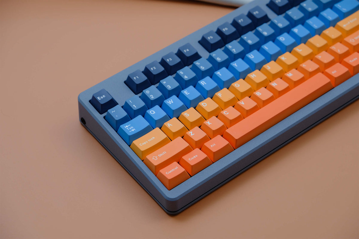 Skyline Gradient PBT Keycaps - Diykeycap