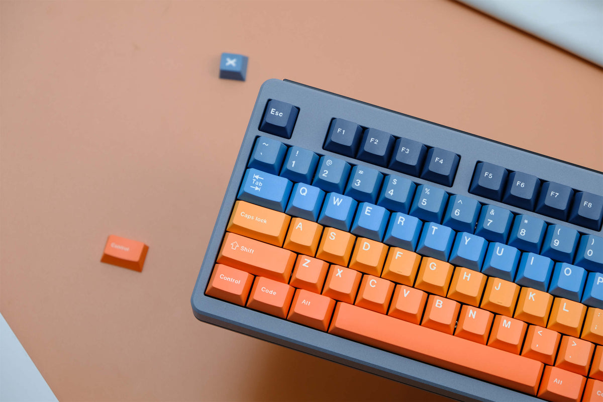 Skyline Gradient PBT Keycaps - Diykeycap