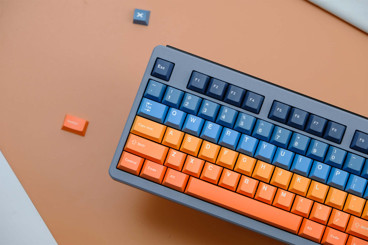 Skyline Gradient PBT Keycaps - Diykeycap