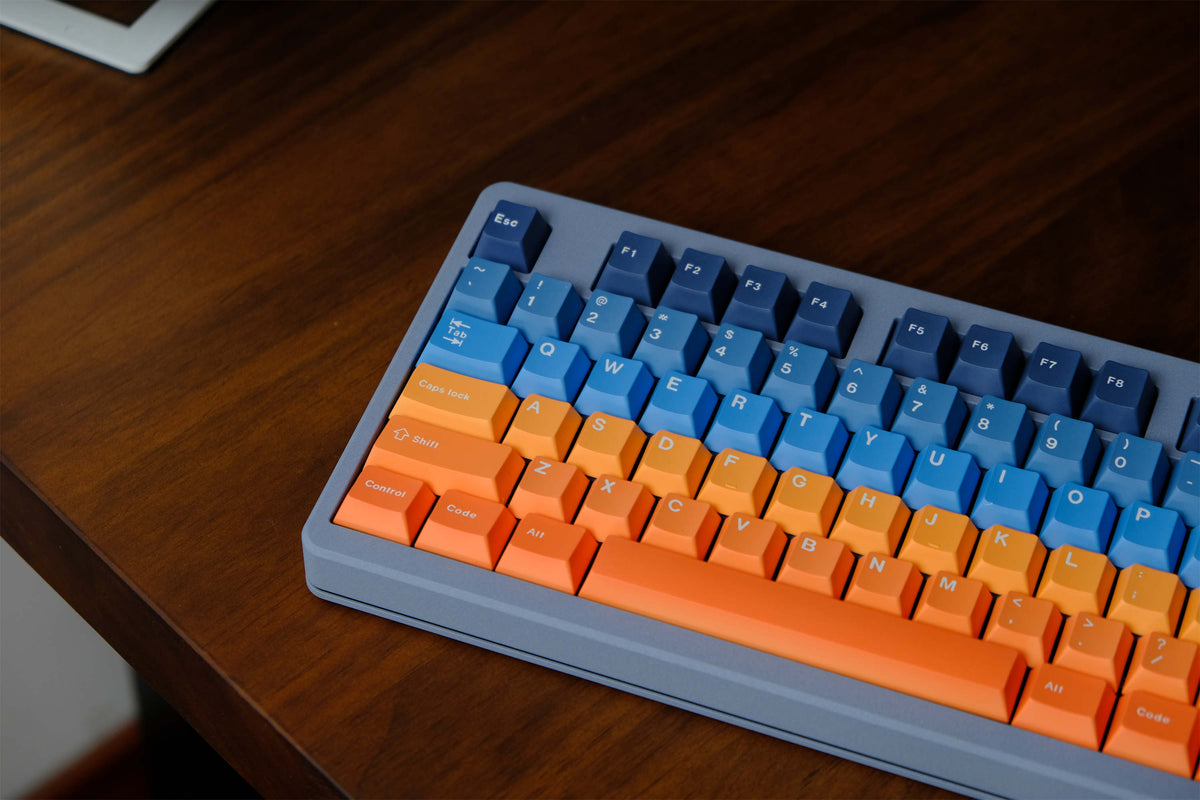 Skyline Gradient PBT Keycaps - Diykeycap