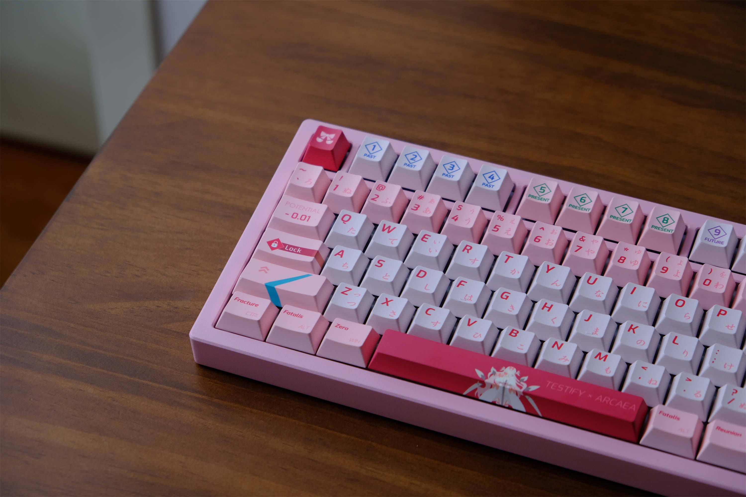 ARCAEA Pink PBT Keycaps