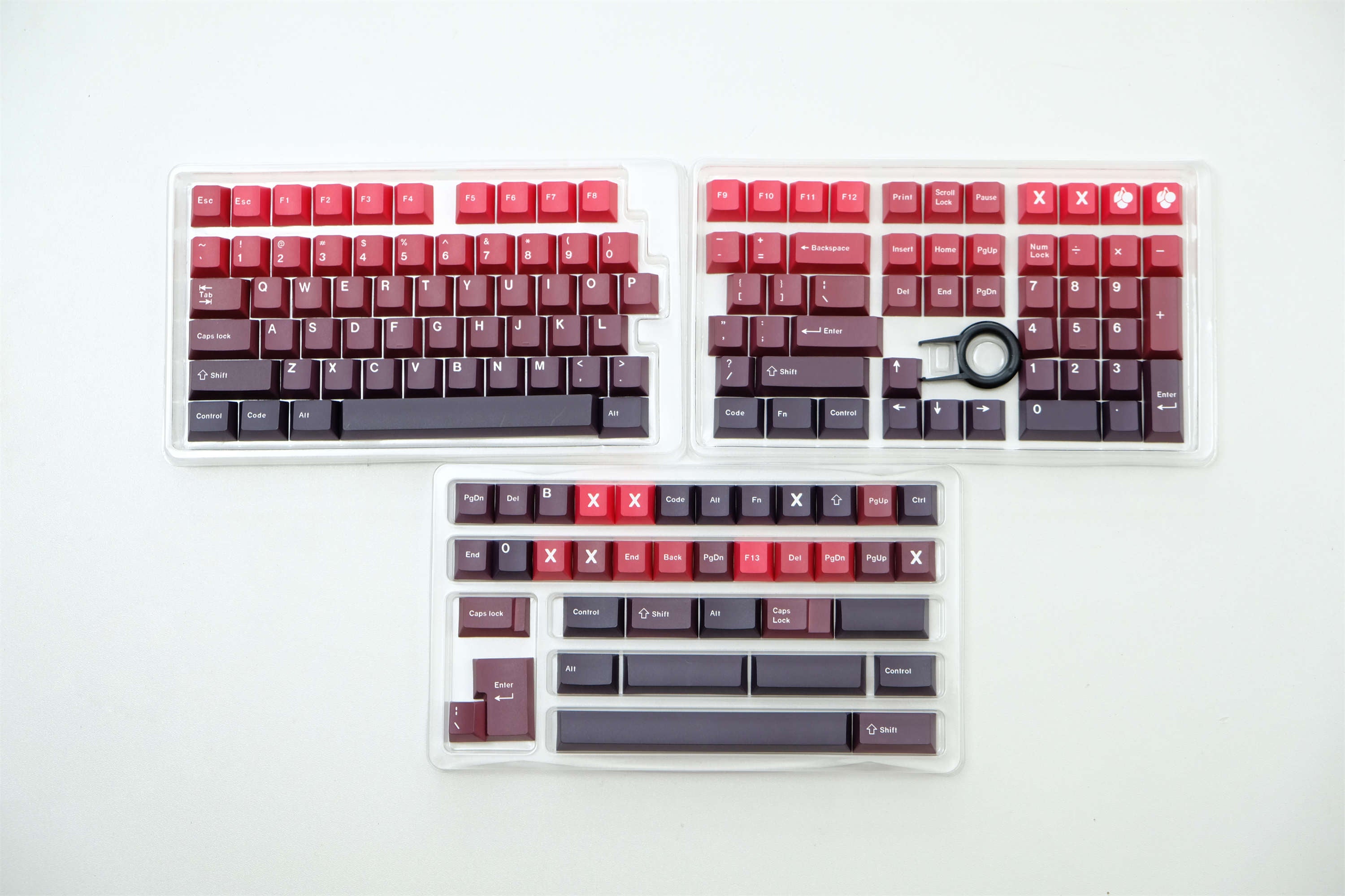 Fortune Gradient PBT Keycaps