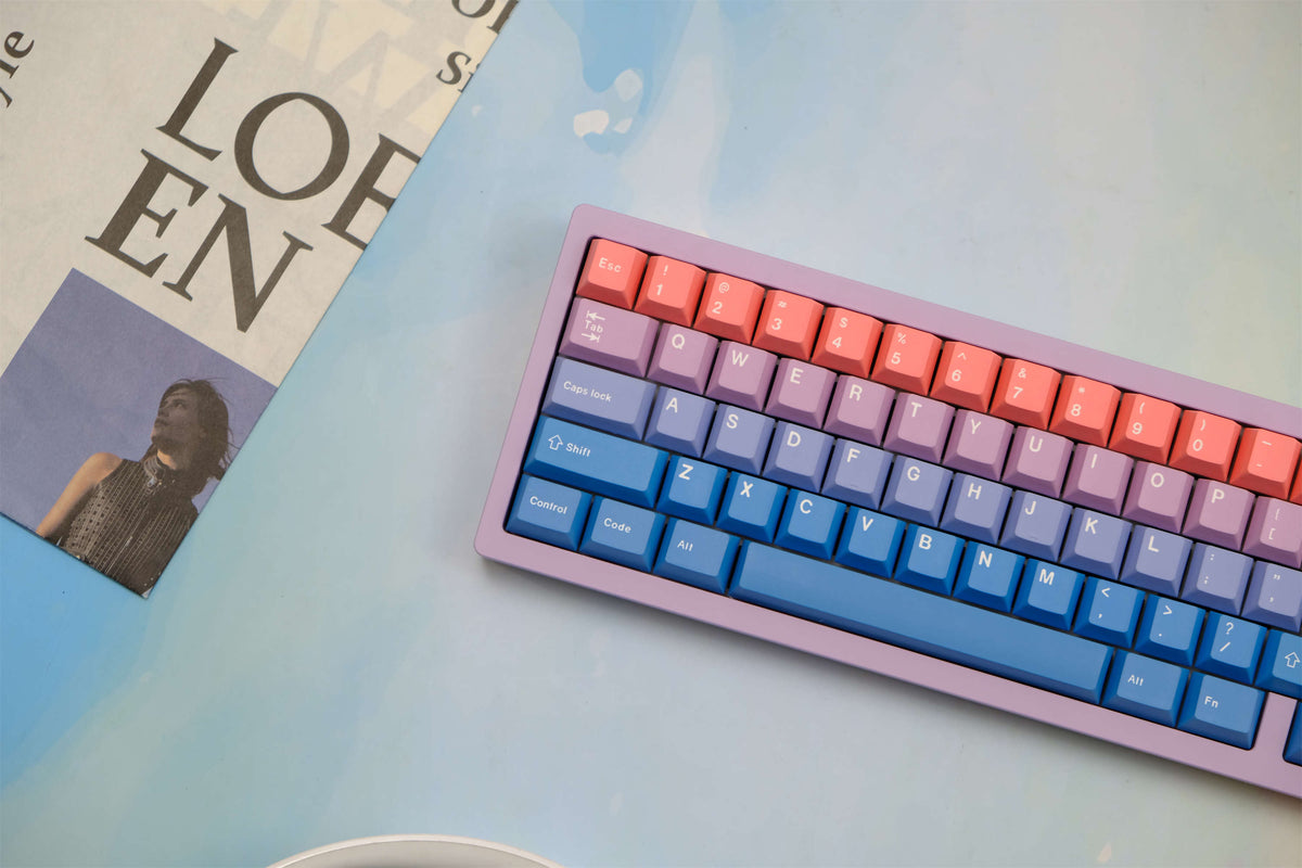 Pastel Dream PBT Keycaps - Diykeycap