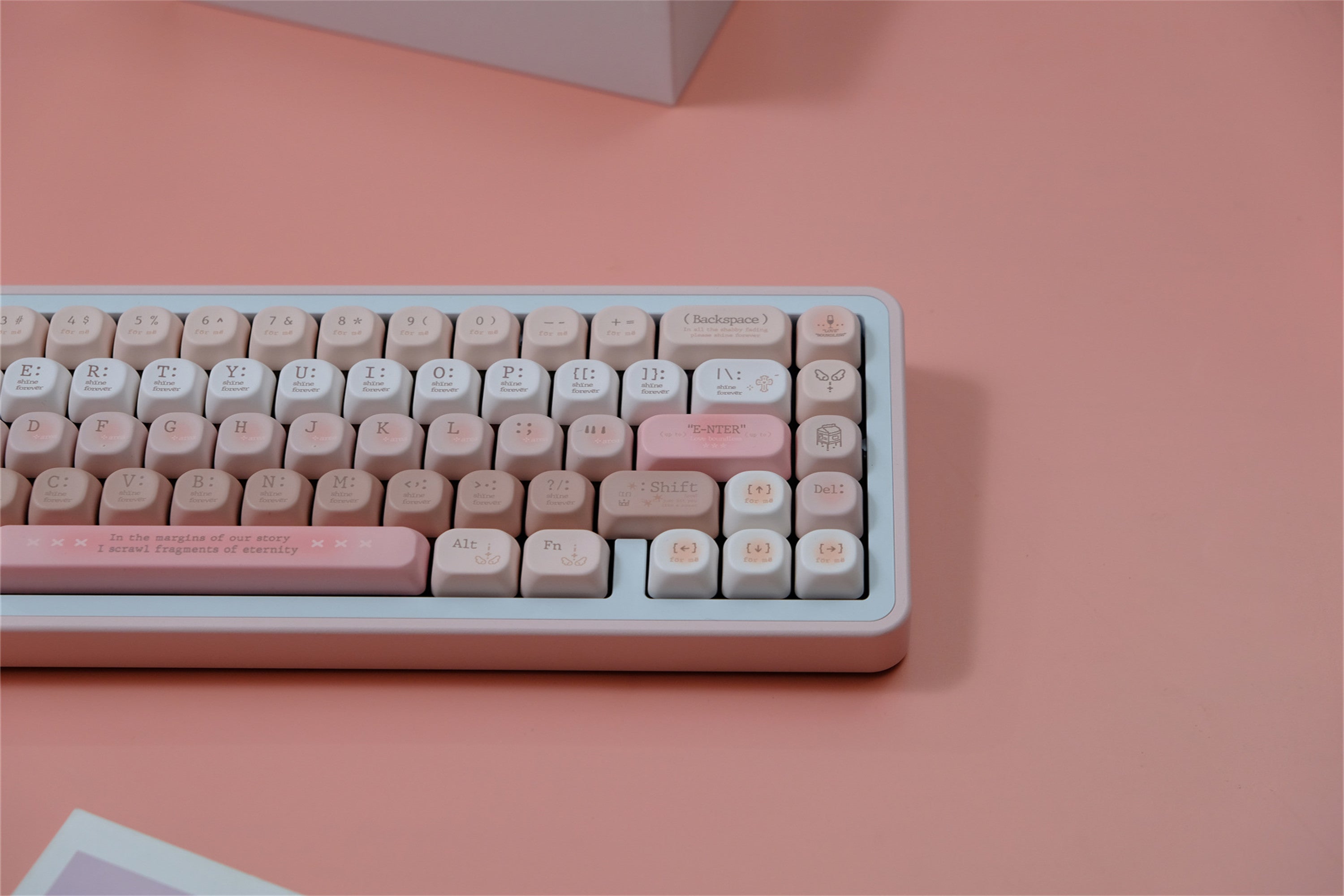 Tipsy Rose Romantic Keycaps - Diykeycap