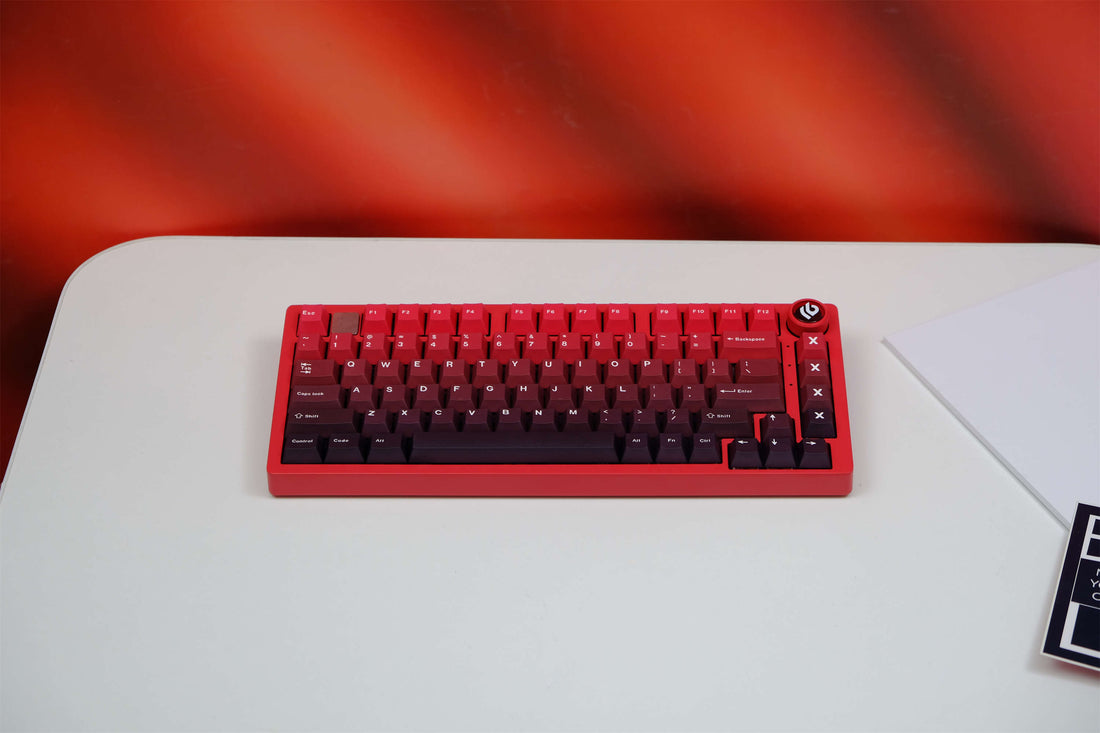 Fortune Gradient PBT Keycaps - Diykeycap