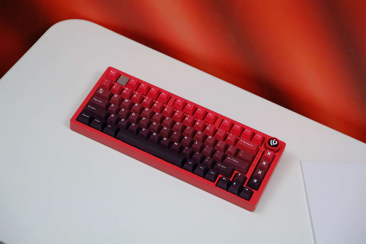 Fortune Gradient PBT Keycaps - Diykeycap