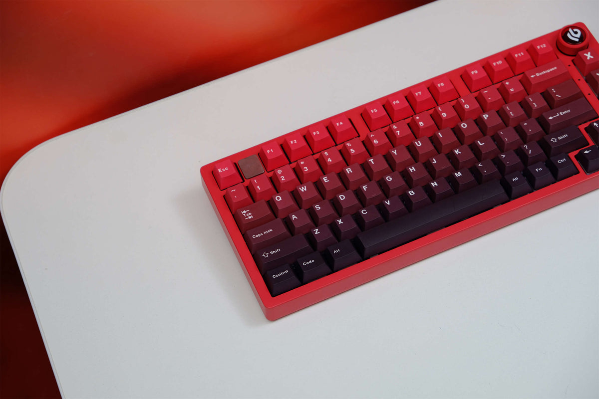 Fortune Gradient PBT Keycaps - Diykeycap