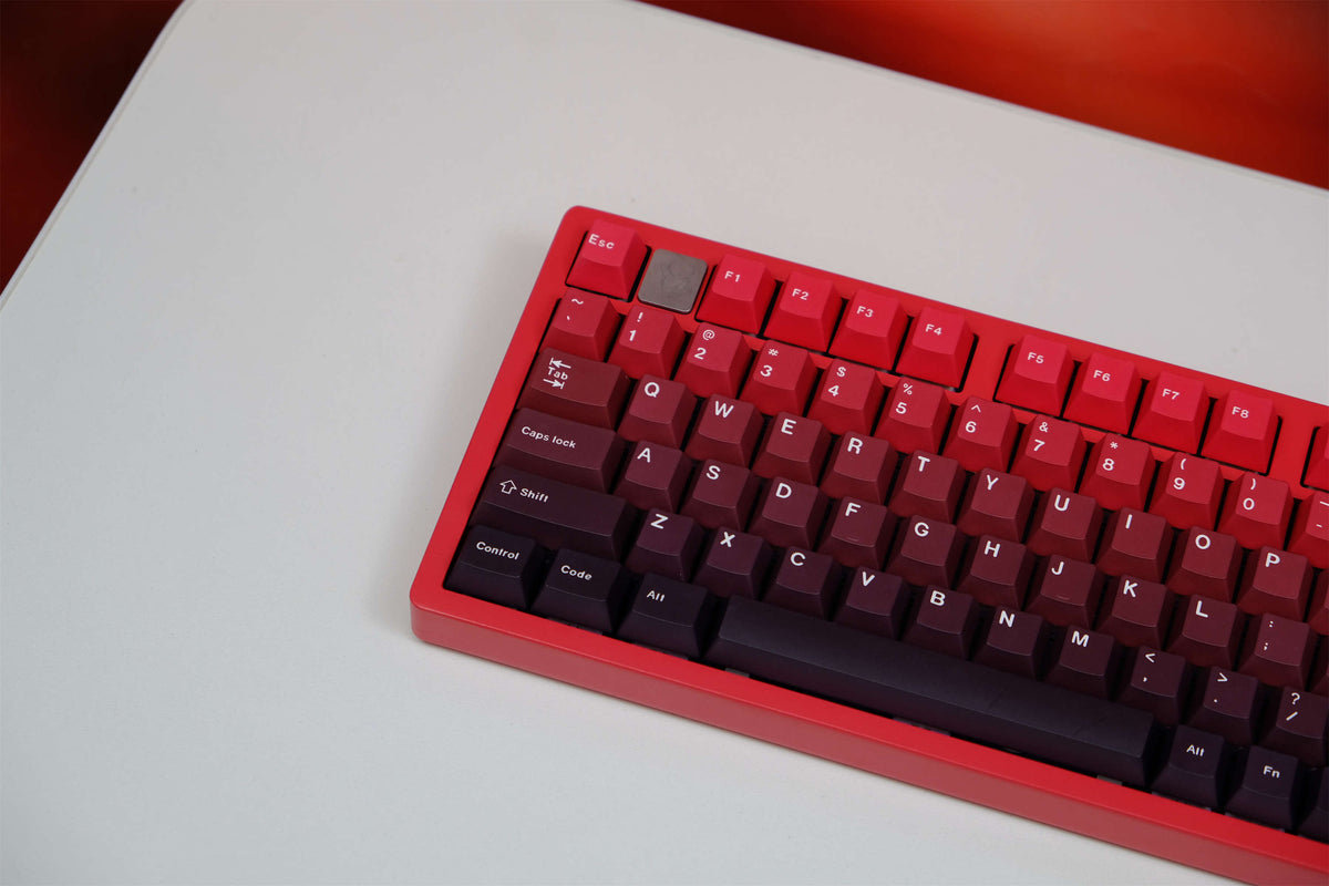 Fortune Gradient PBT Keycaps - Diykeycap