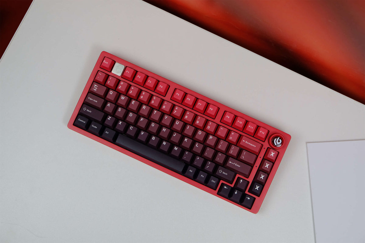 Fortune Gradient PBT Keycaps - Diykeycap