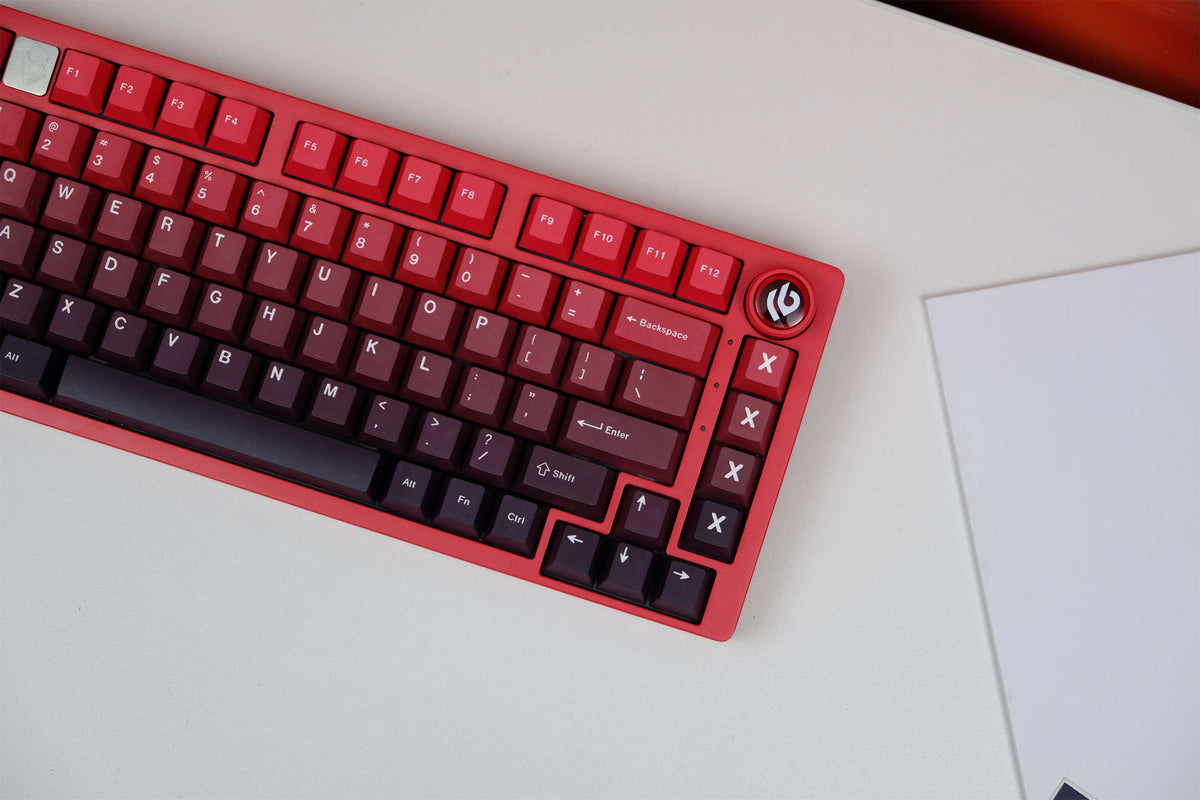 Fortune Gradient PBT Keycaps - Diykeycap