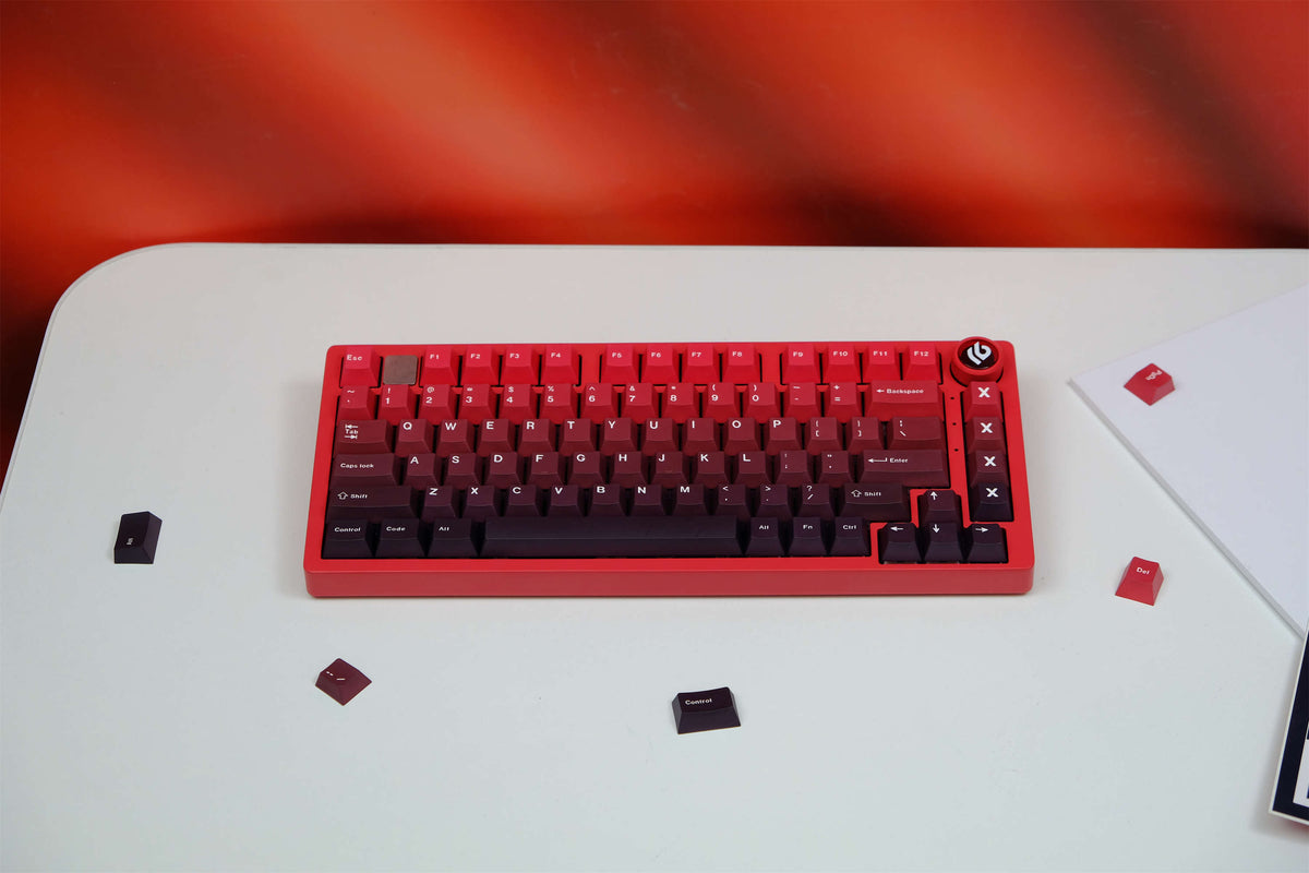 Fortune Gradient PBT Keycaps - Diykeycap