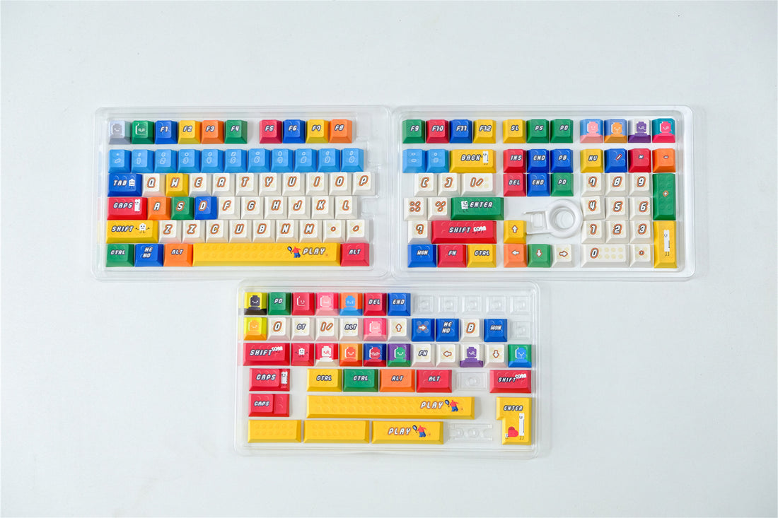 Play Go Retro Arcade Keycaps - Diykeycap