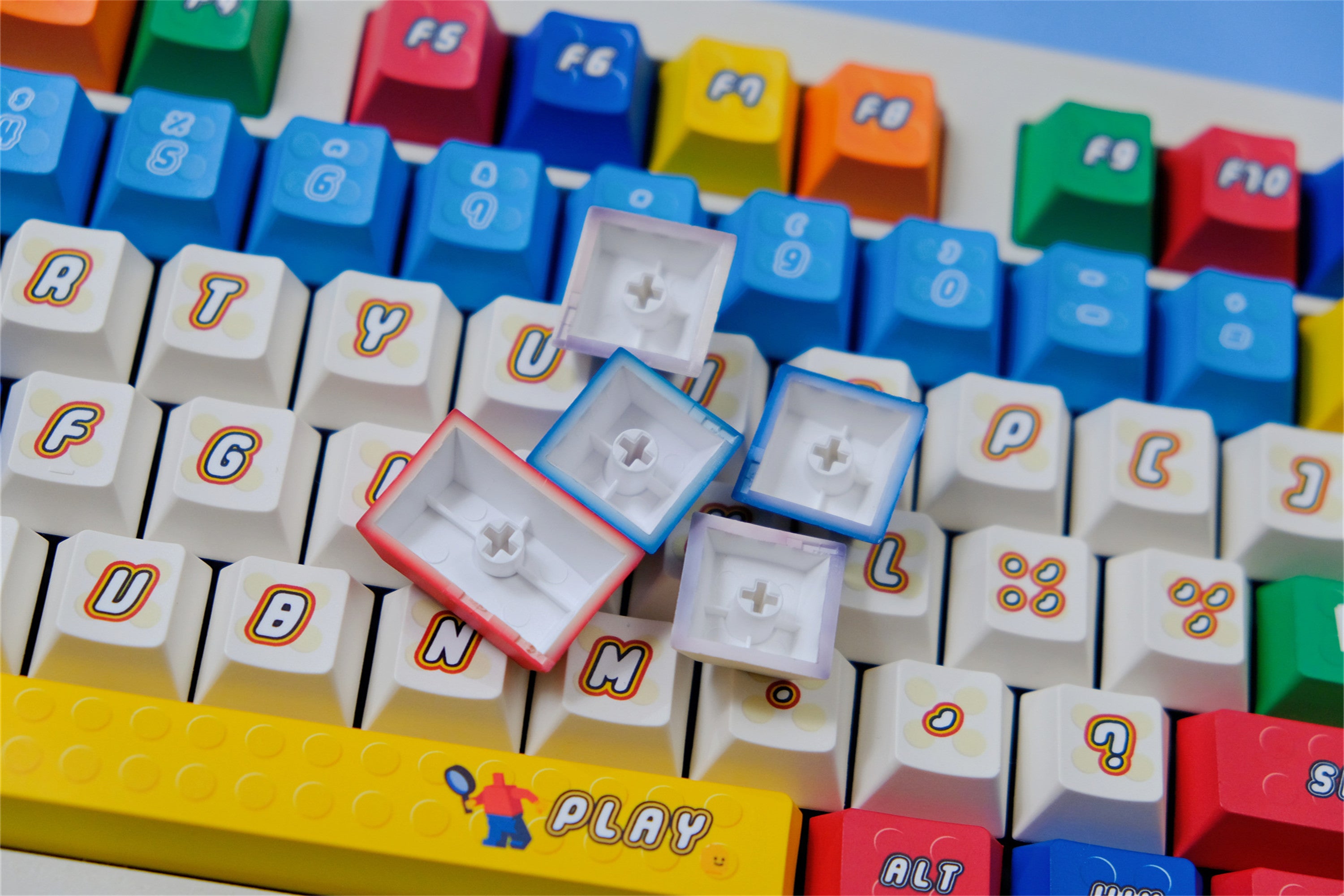 Play Go Retro Arcade Keycaps